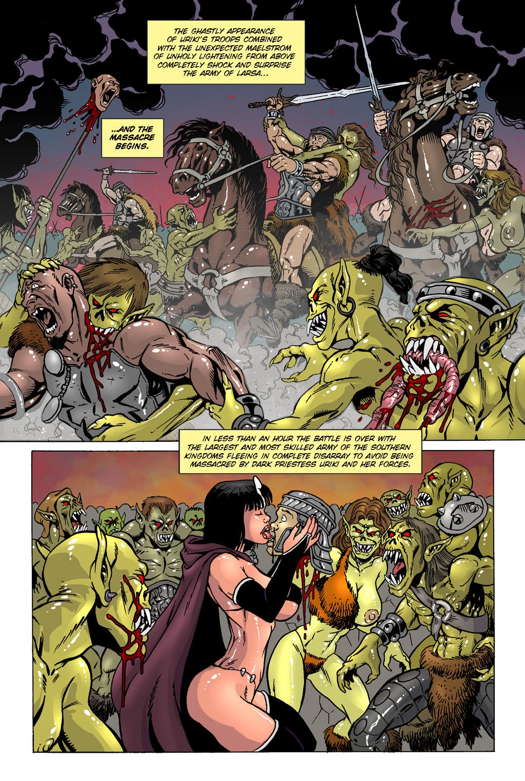 Dark Gods 2 porn comic picture 10