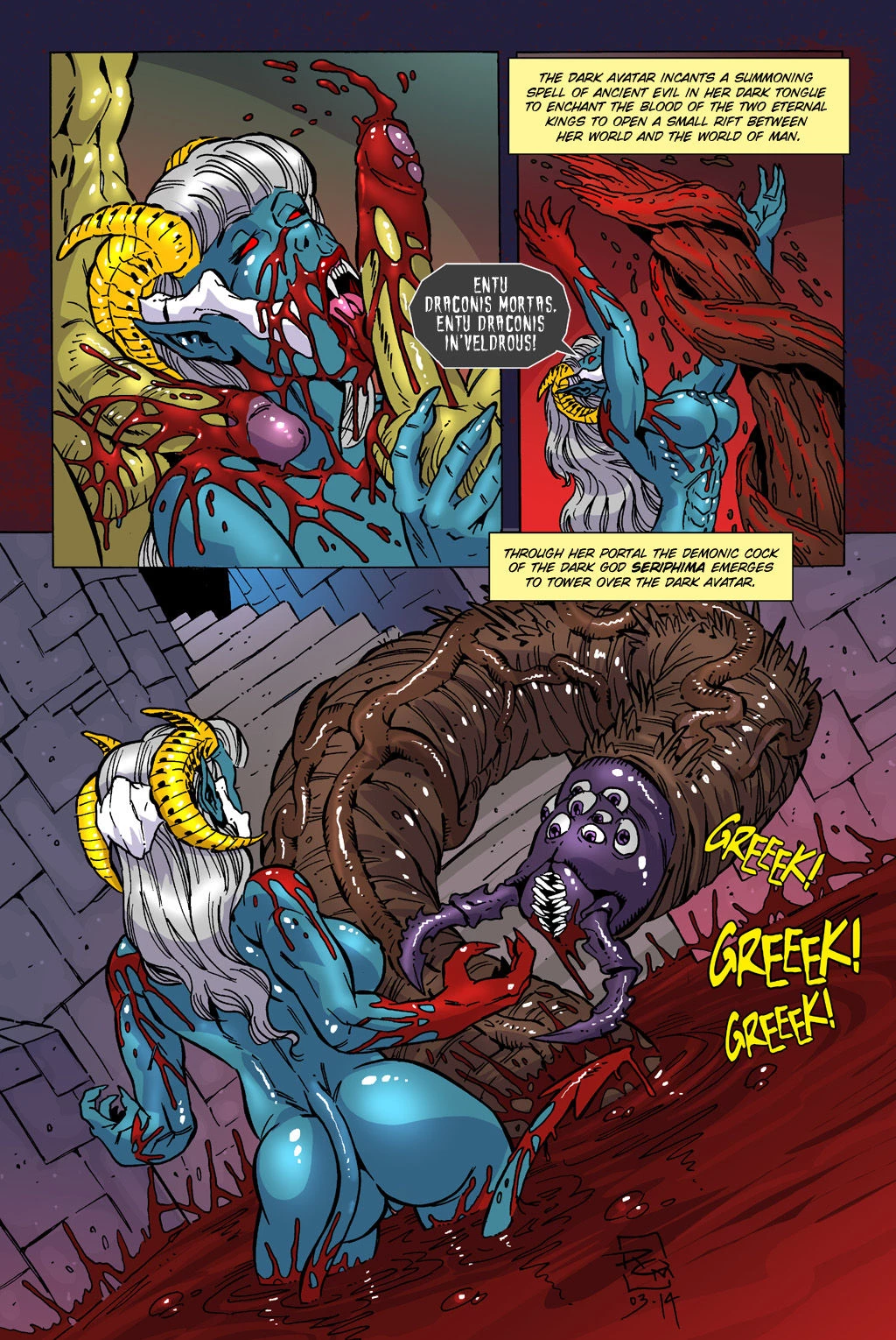 Dark Gods 2 porn comic picture 14