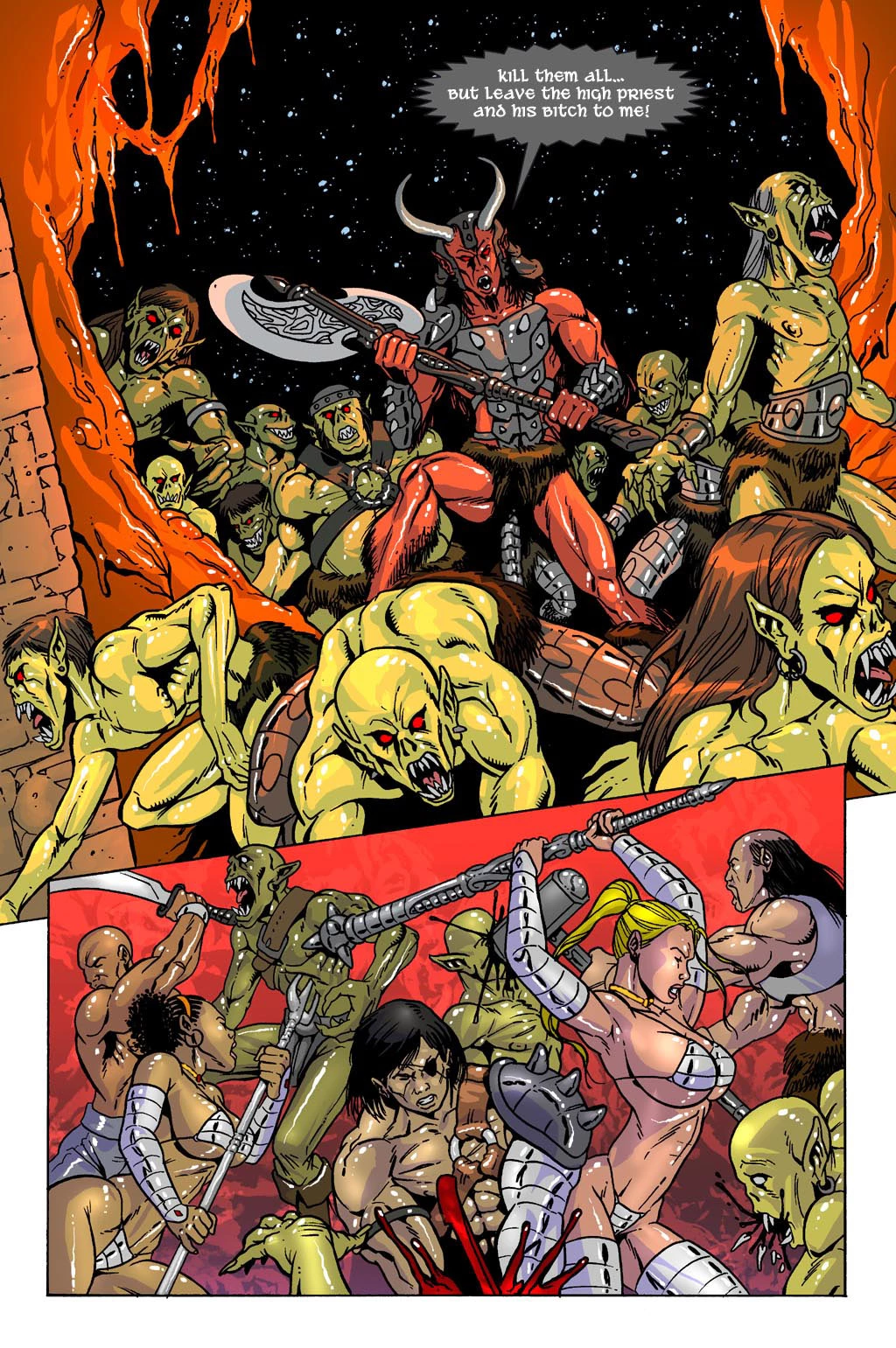 Dark Gods 2 porn comic picture 18