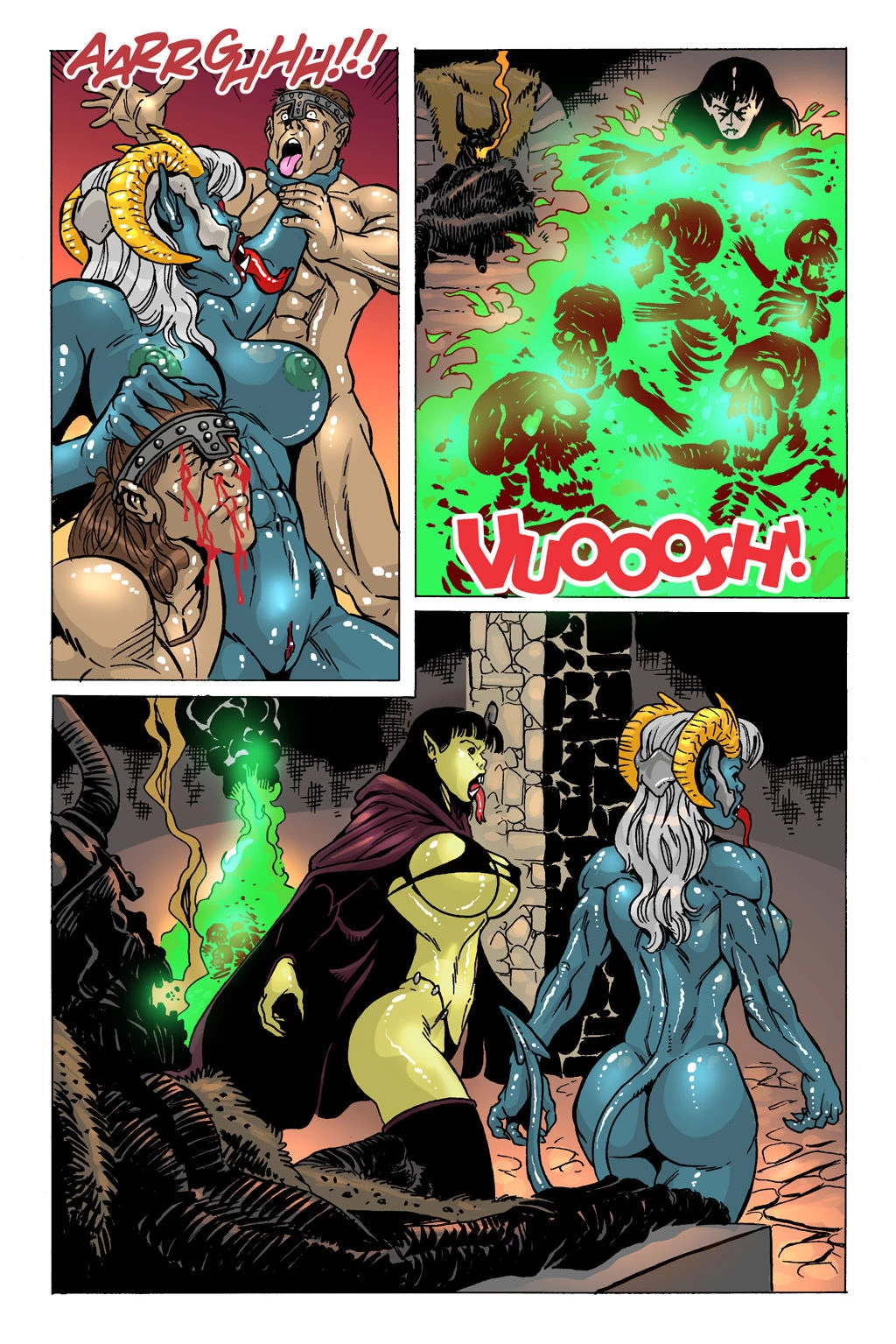 Dark Gods 2 porn comic picture 6