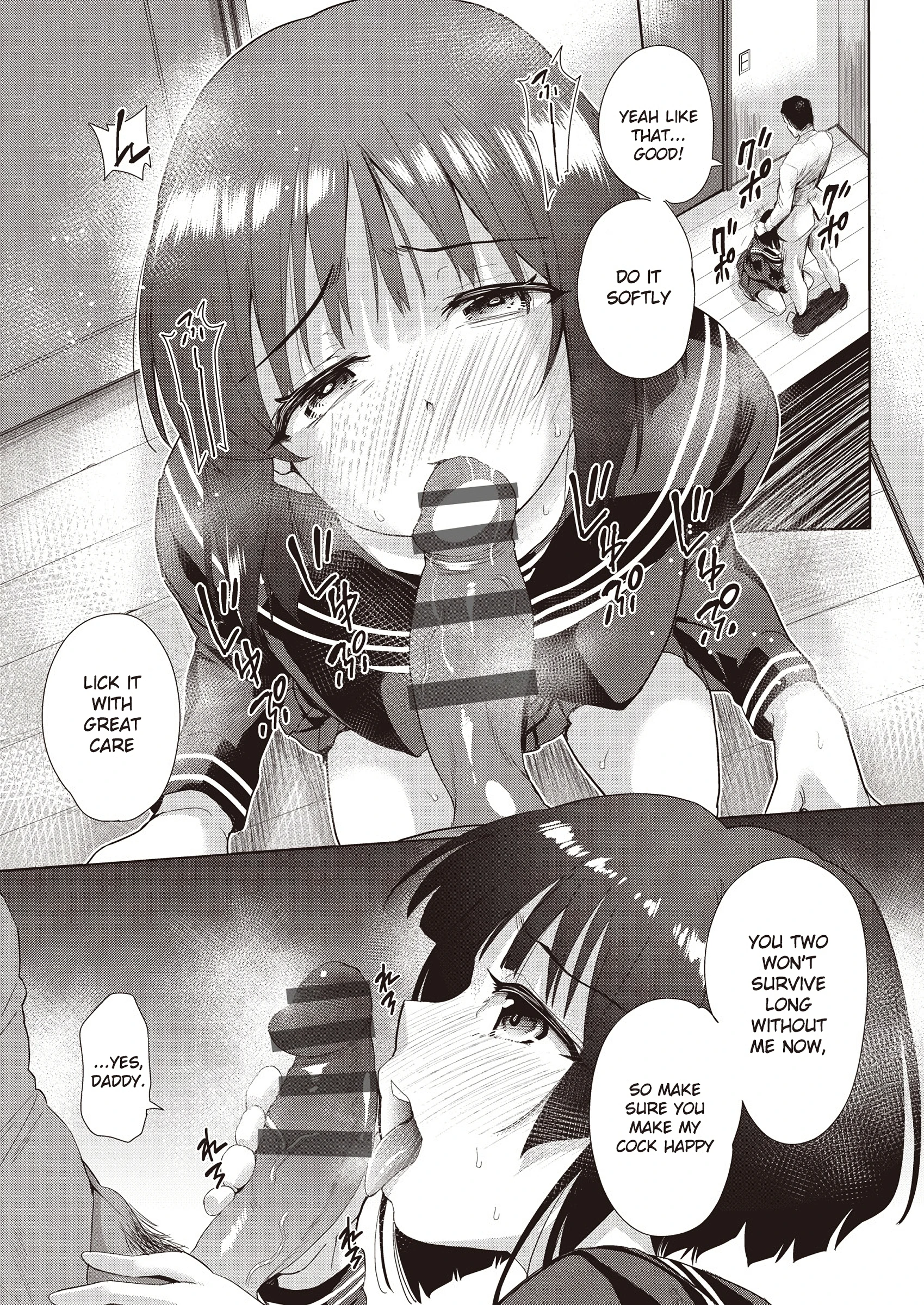 Daughter's Job For Family porn comic picture 5