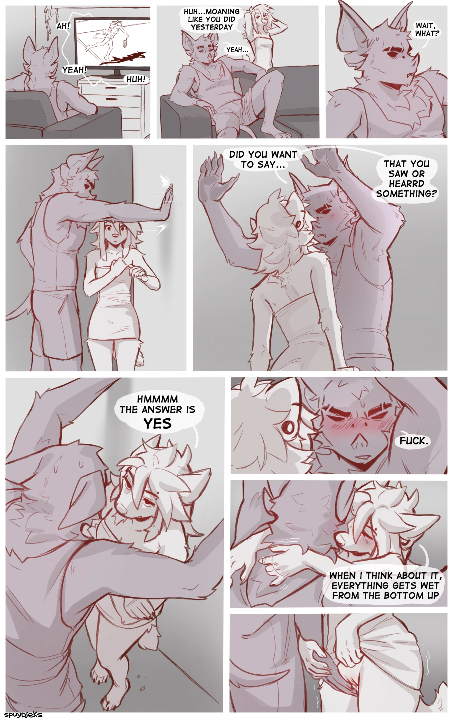 Day after Doomsday Night porn comic picture 1