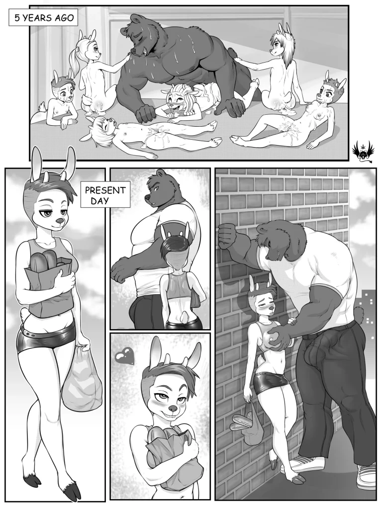 Day to Day with Daddy porn comic picture 1