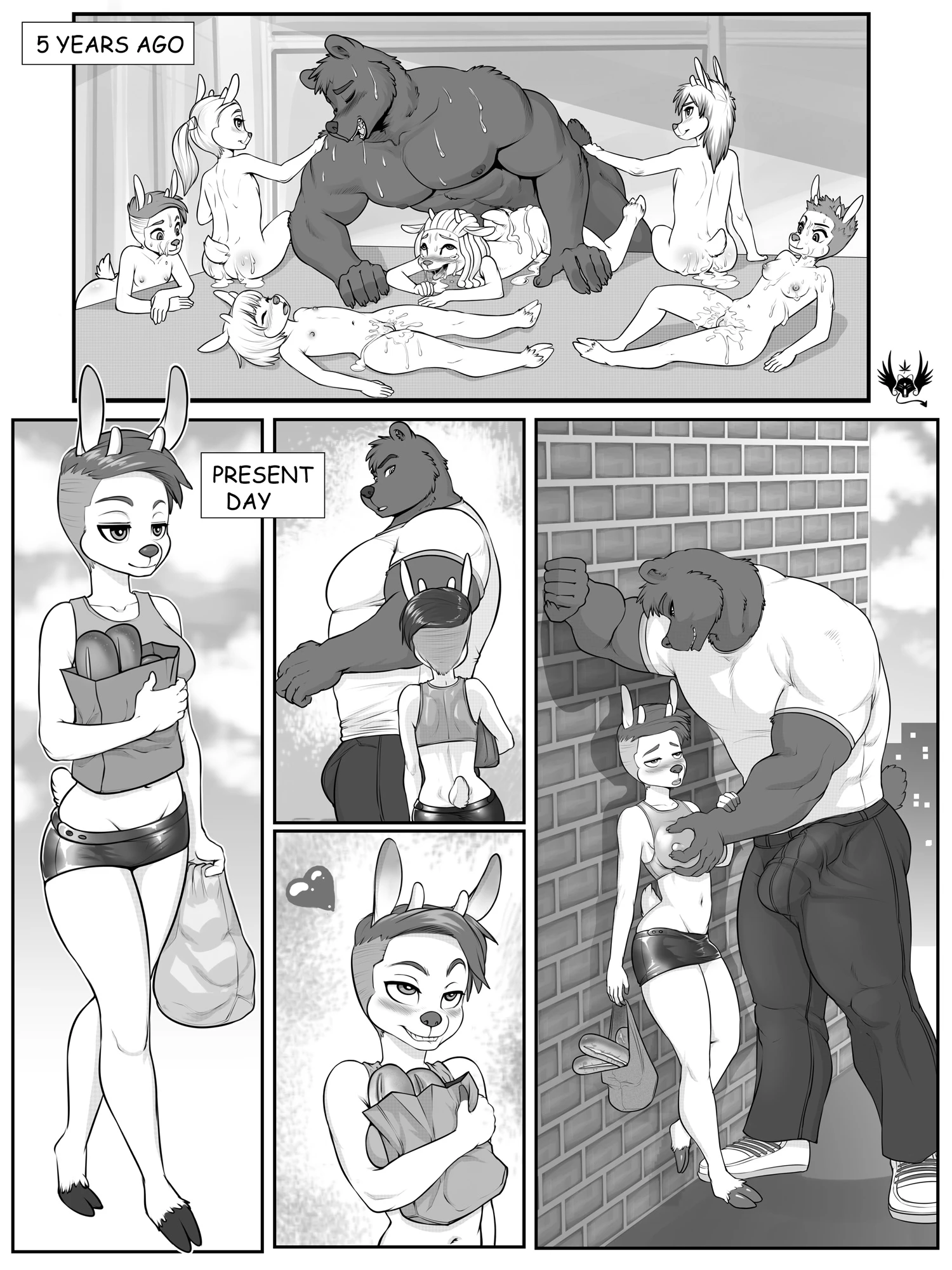 Day to Day with Daddy porn comic picture 1