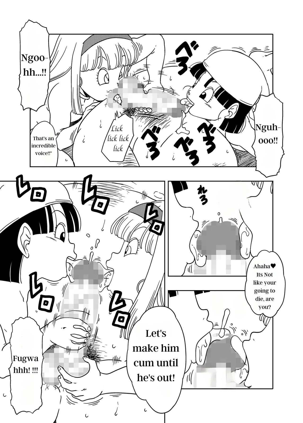 DB-X Ordinary Old Man x Bra & Pan Hen porn comic picture 25