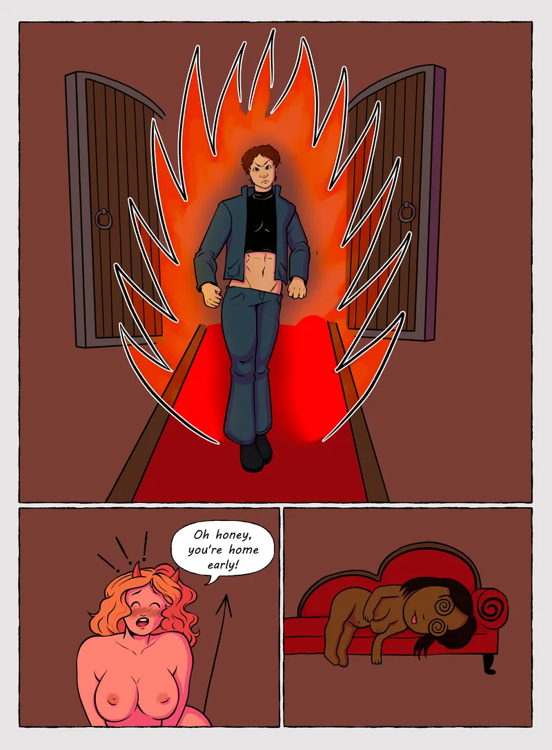 Defeat The Sucubus porn comic picture 19