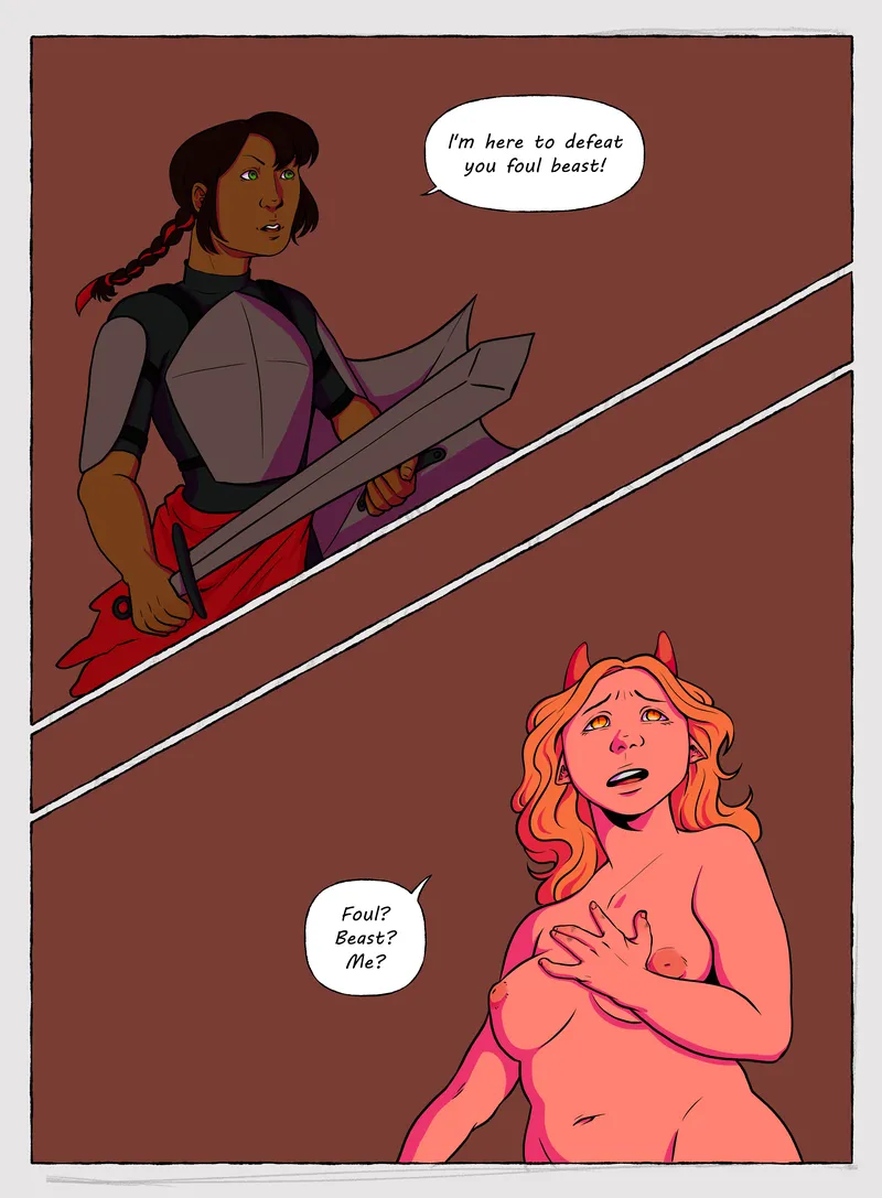 Defeat The Sucubus porn comic picture 3