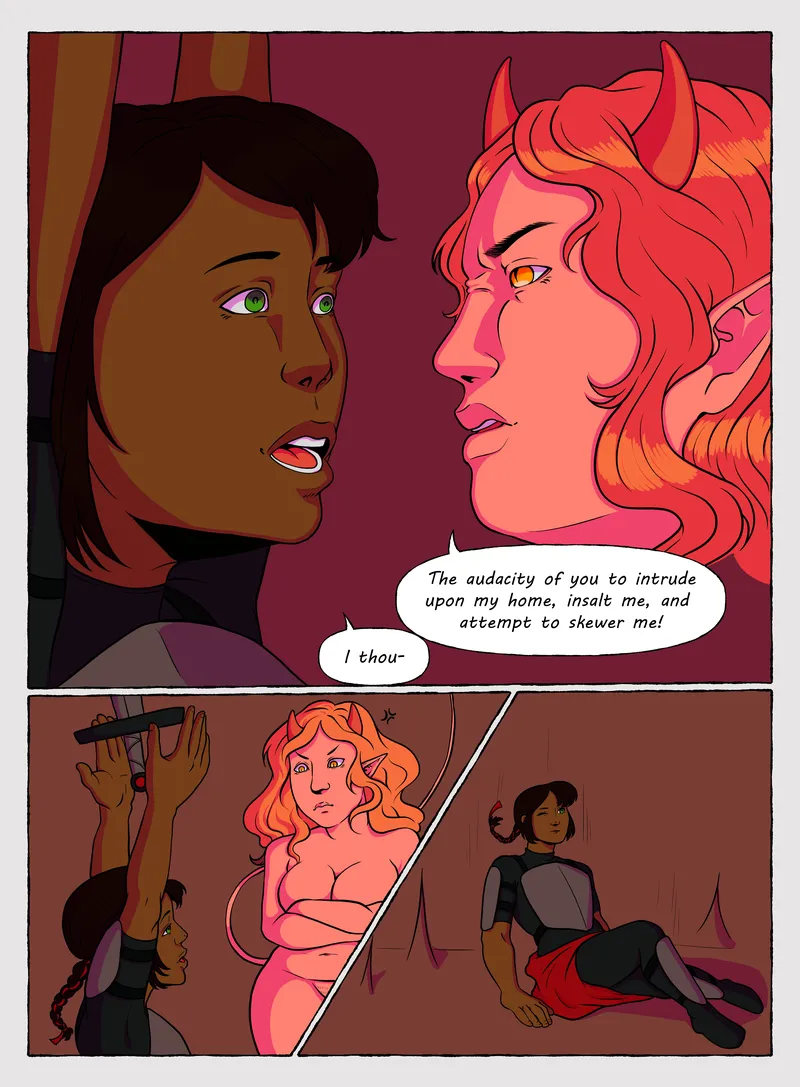 Defeat The Sucubus porn comic picture 5