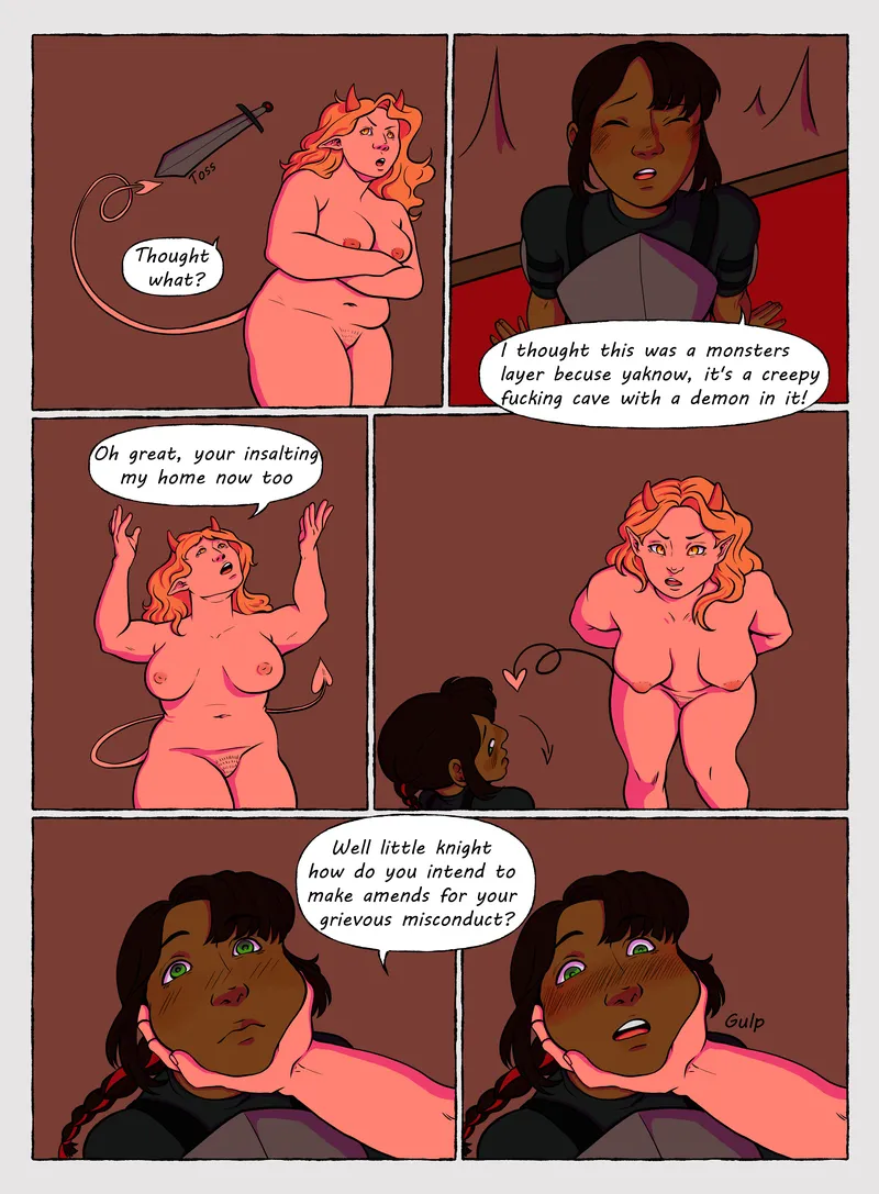 Defeat The Sucubus porn comic picture 6