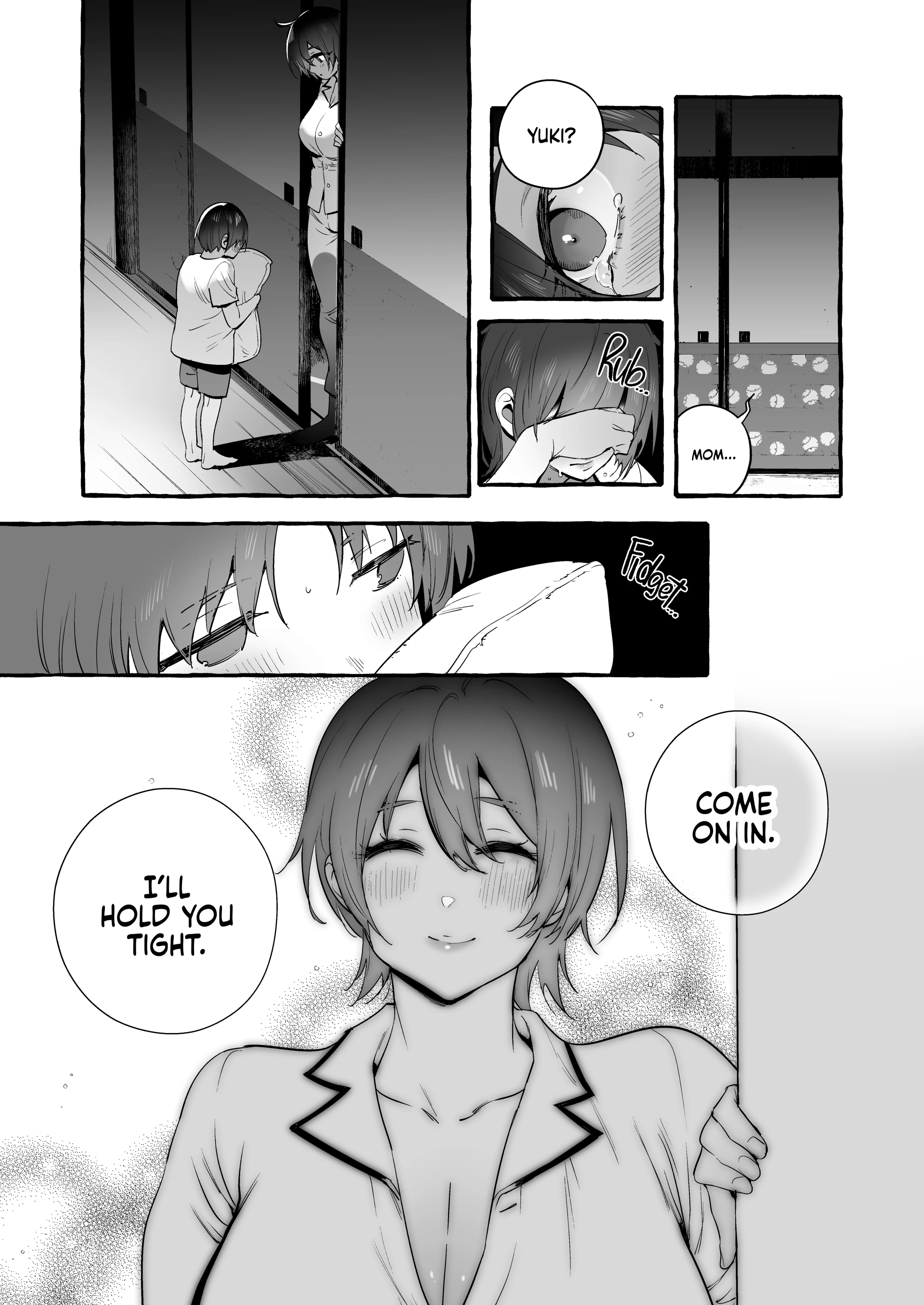 Deka Tsuyo Mama wa Boku ni Amai porn comic picture 12