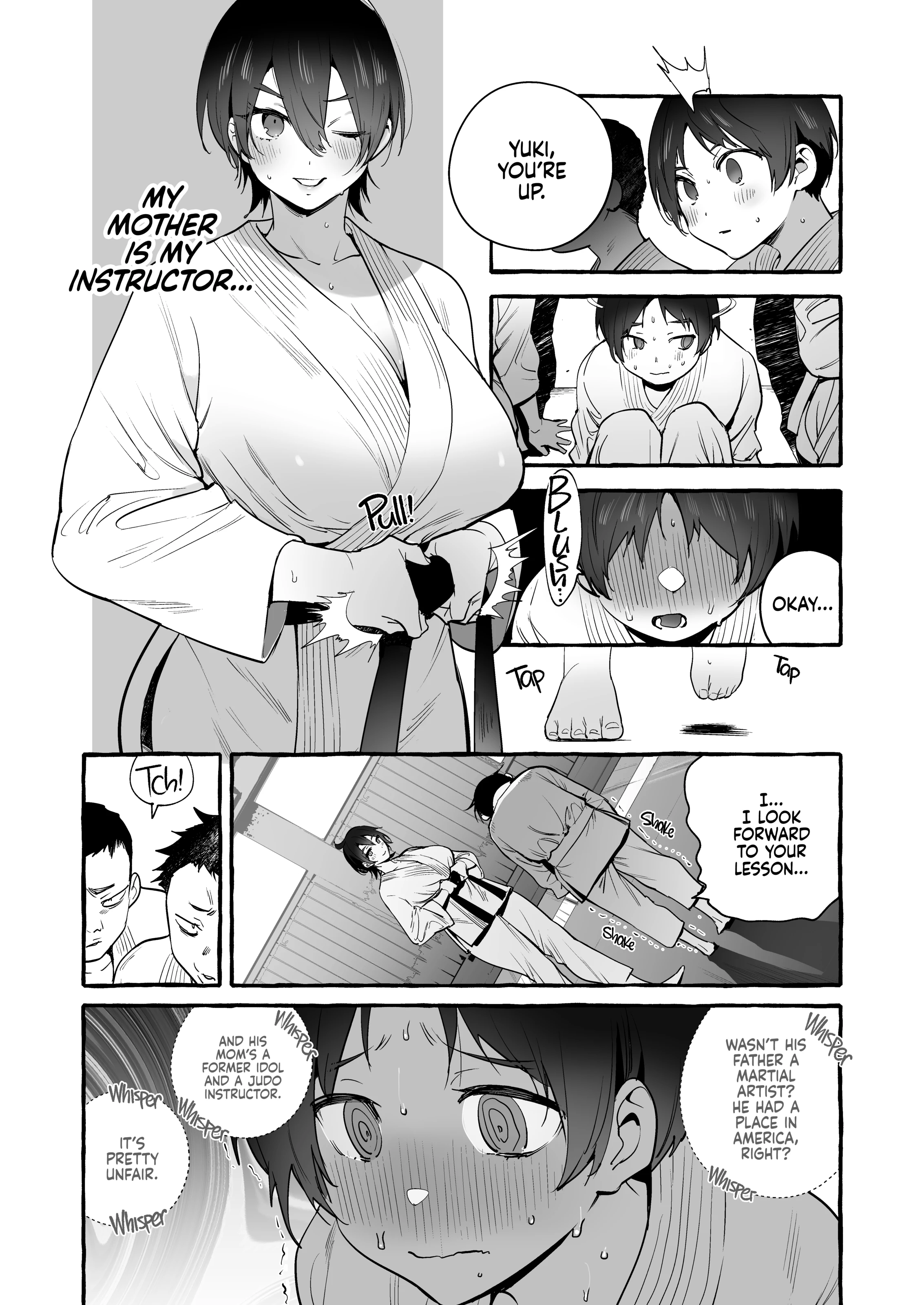 Deka Tsuyo Mama wa Boku ni Amai porn comic picture 3