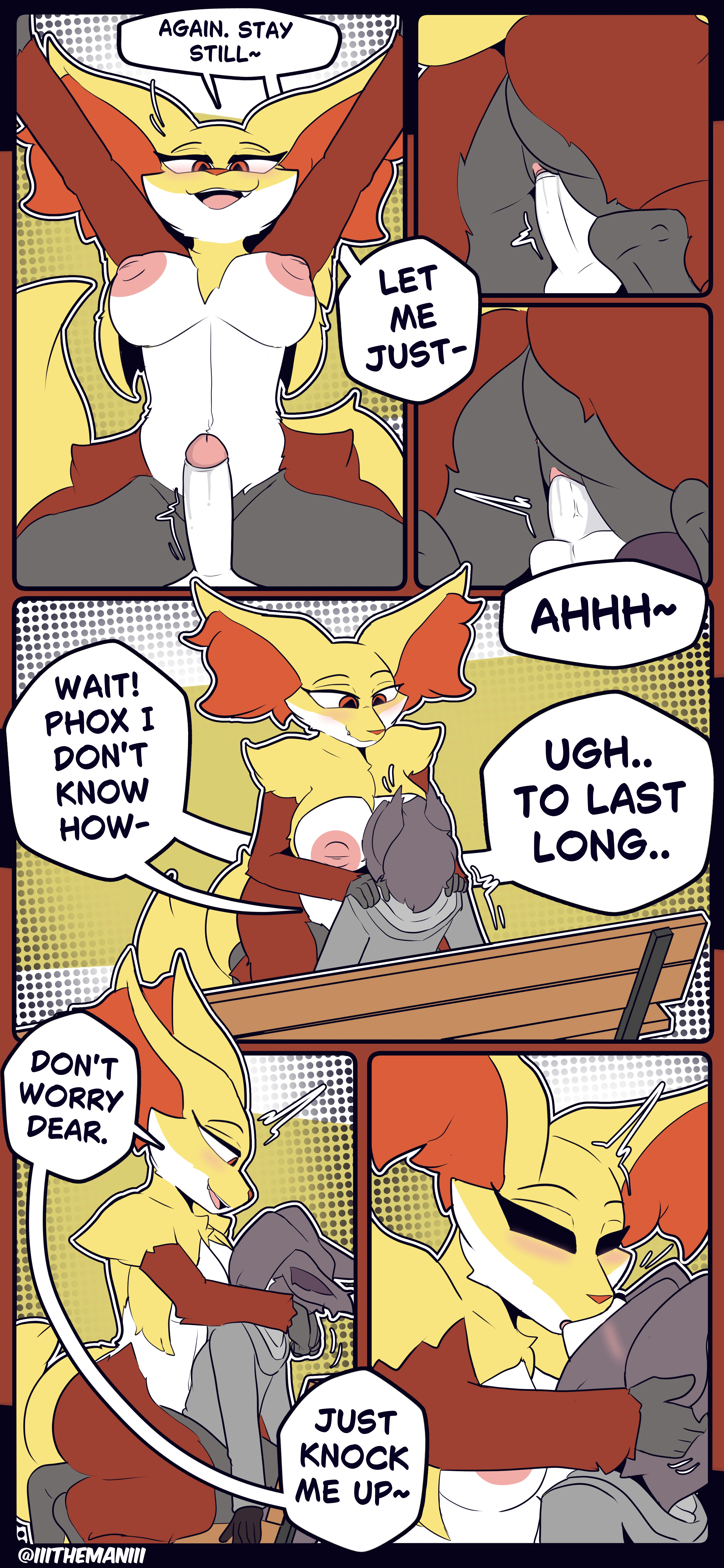 Delphox in the Park porn comic picture 3