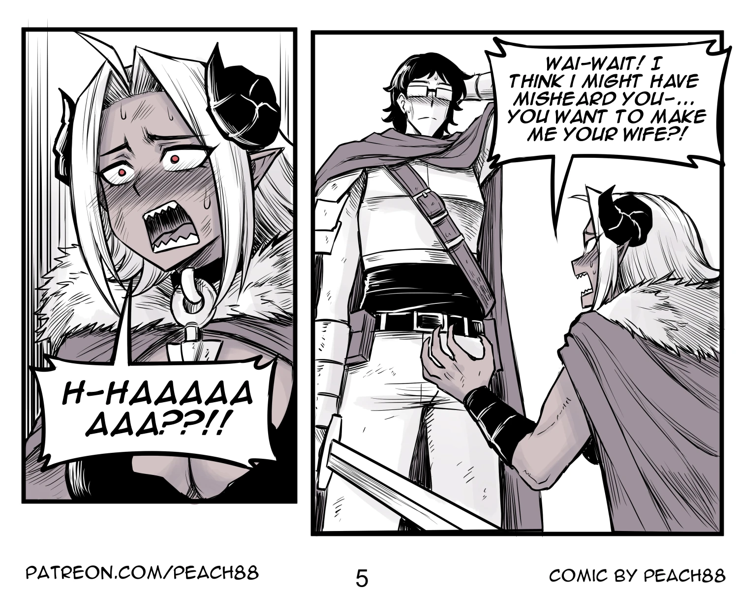 Demon King GF 1 porn comic picture 5