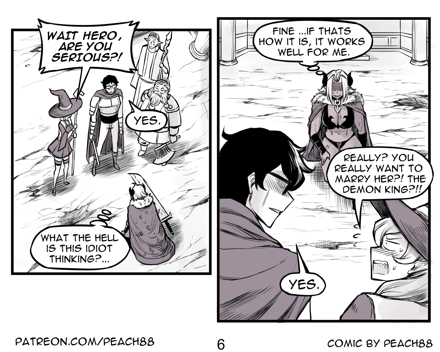 Demon King GF 1 porn comic picture 6