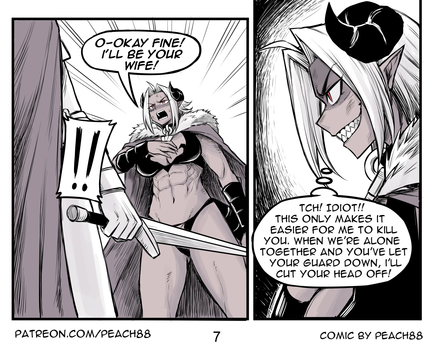 Demon King GF 1 porn comic picture 7