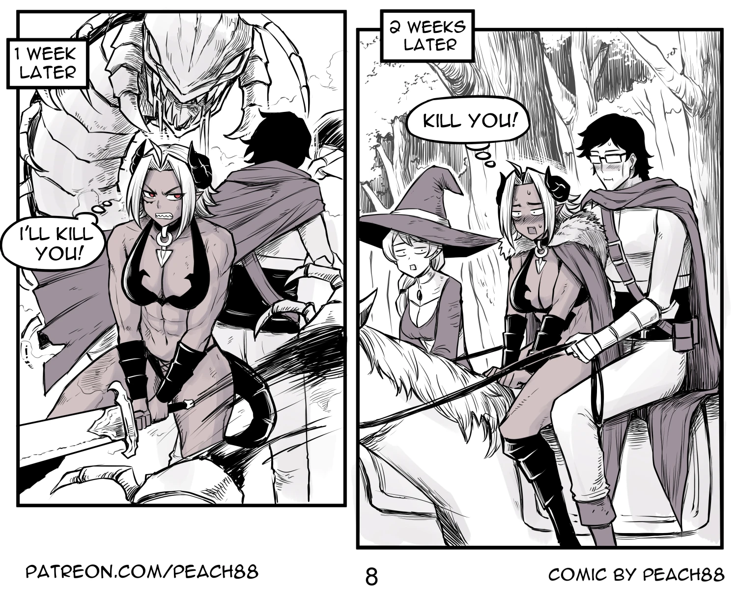 Demon King GF 1 porn comic picture 8