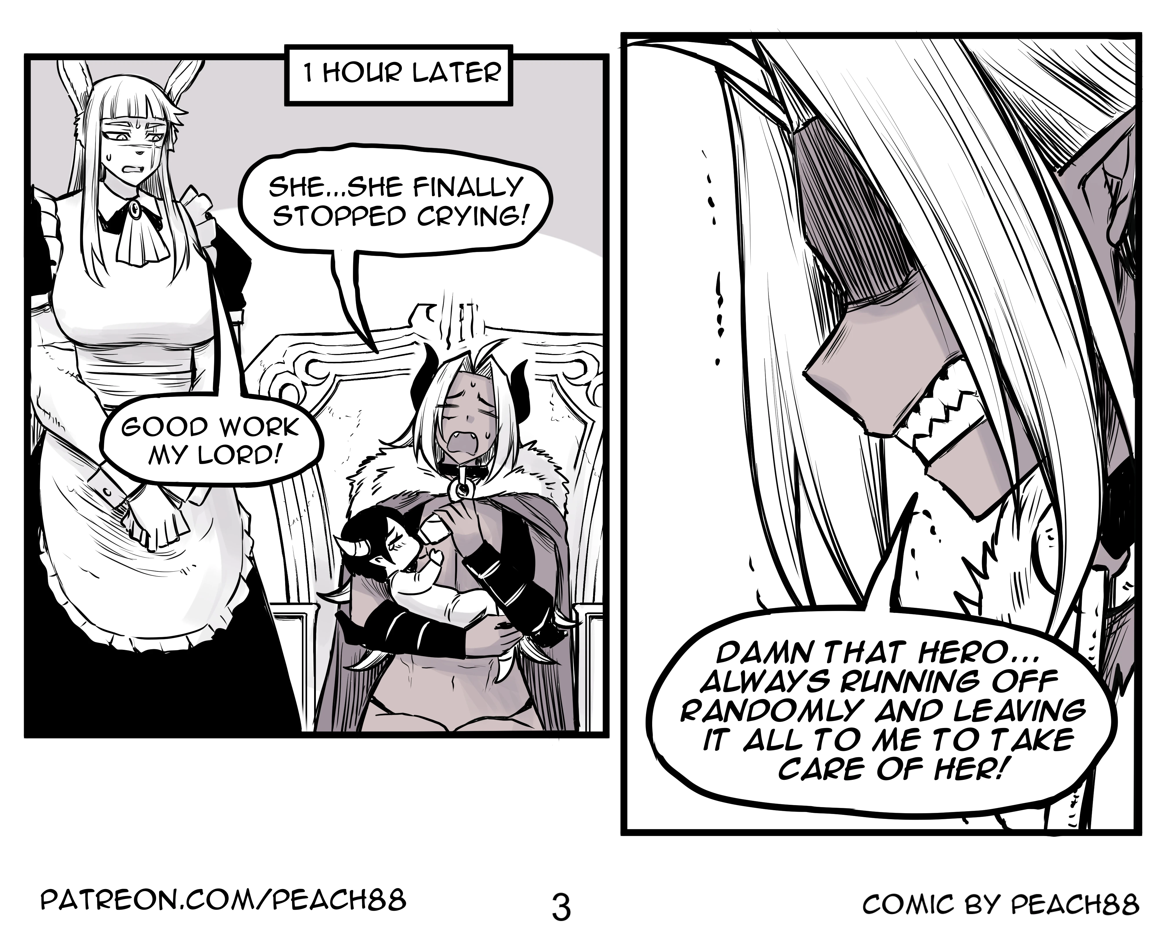 Demon King GF 2 porn comic picture 3