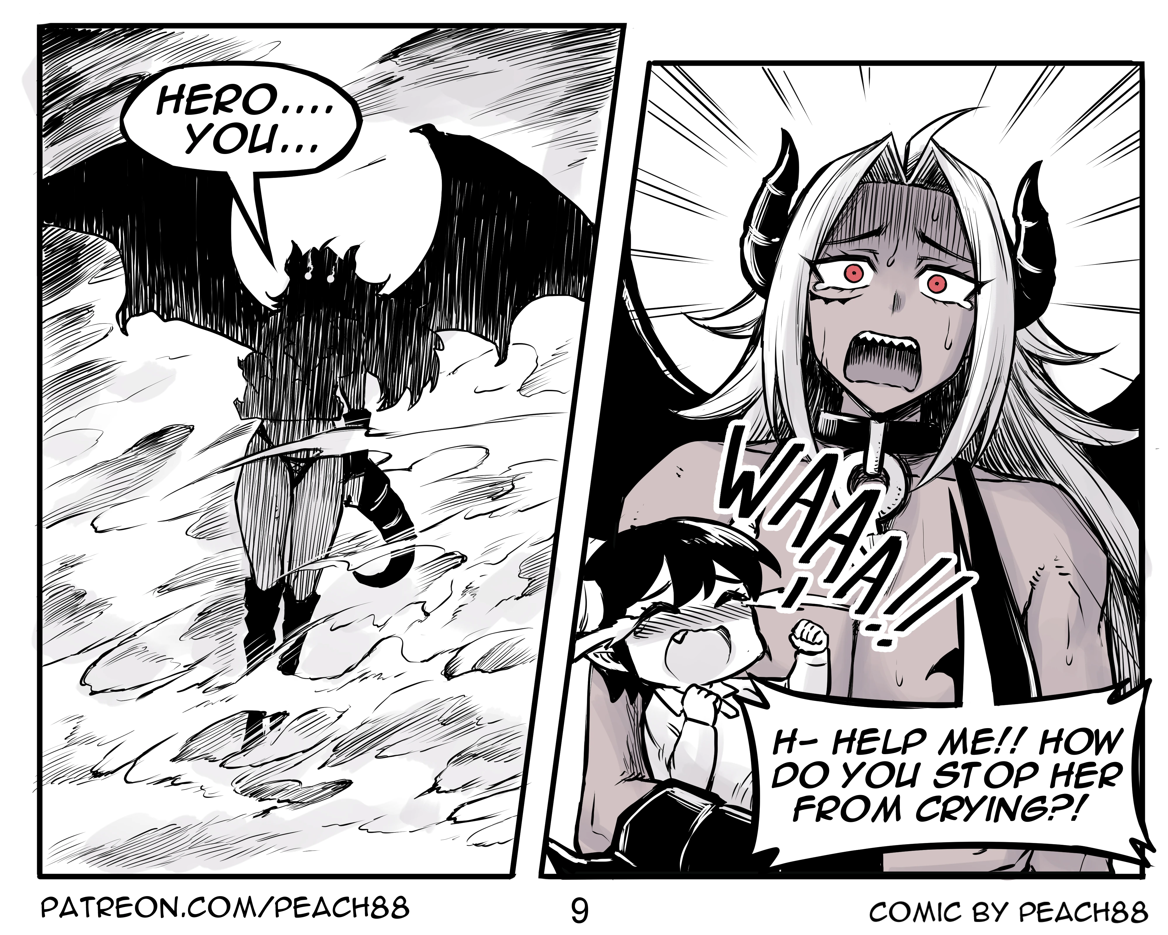 Demon King GF 2 porn comic picture 9
