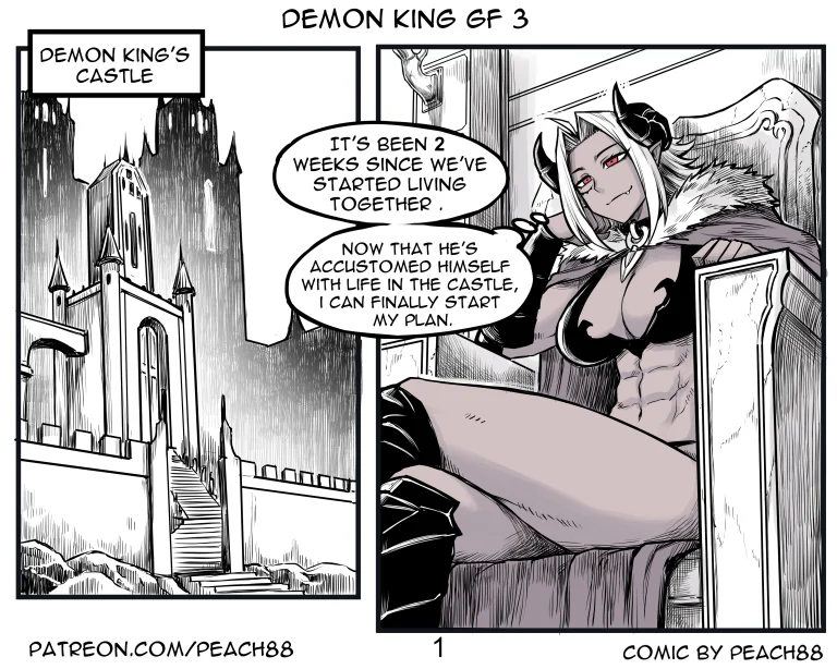 Demon King GF 3 porn comic picture 1