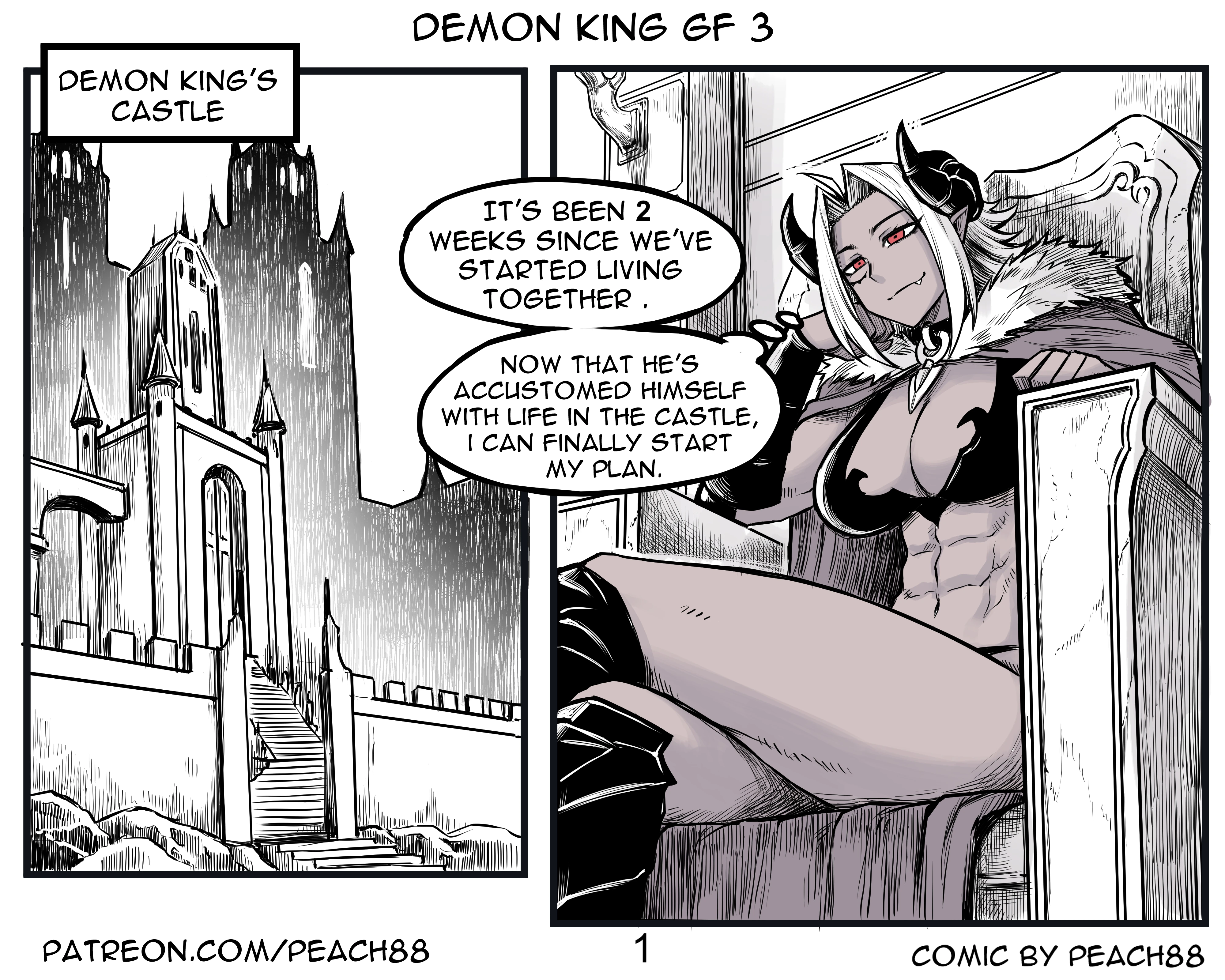Demon King GF 3 porn comic picture 1