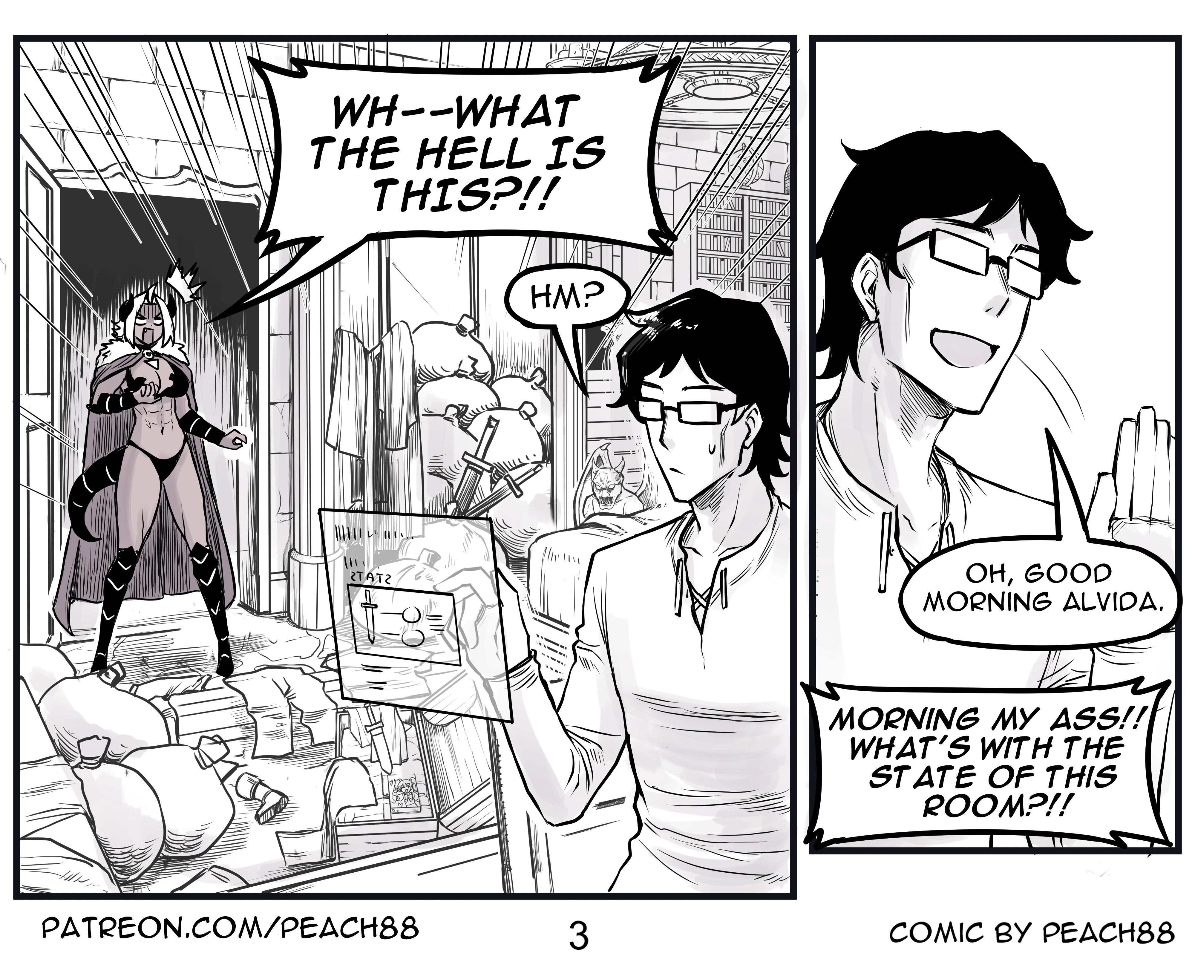 Demon King GF 3 porn comic picture 3