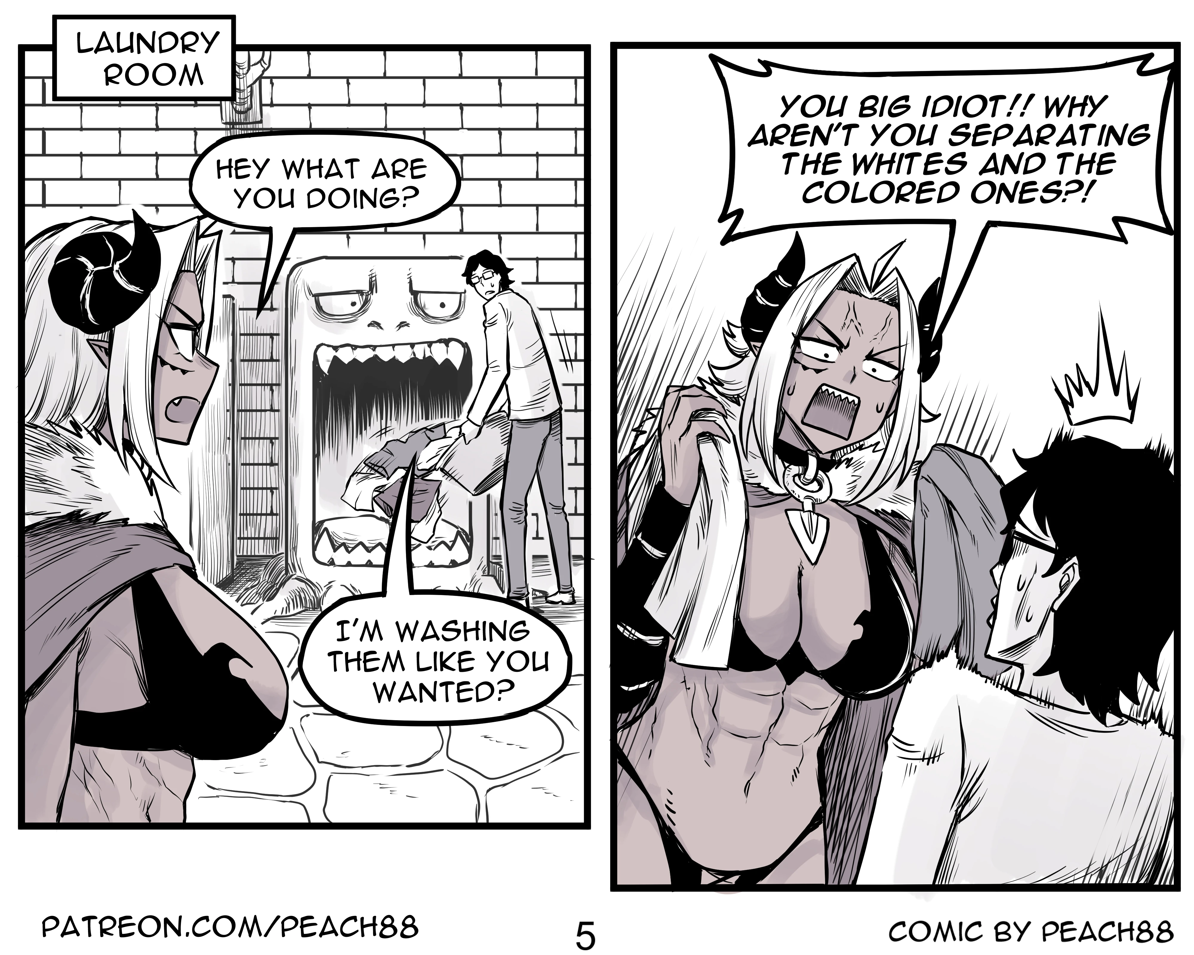 Demon King GF 3 porn comic picture 5