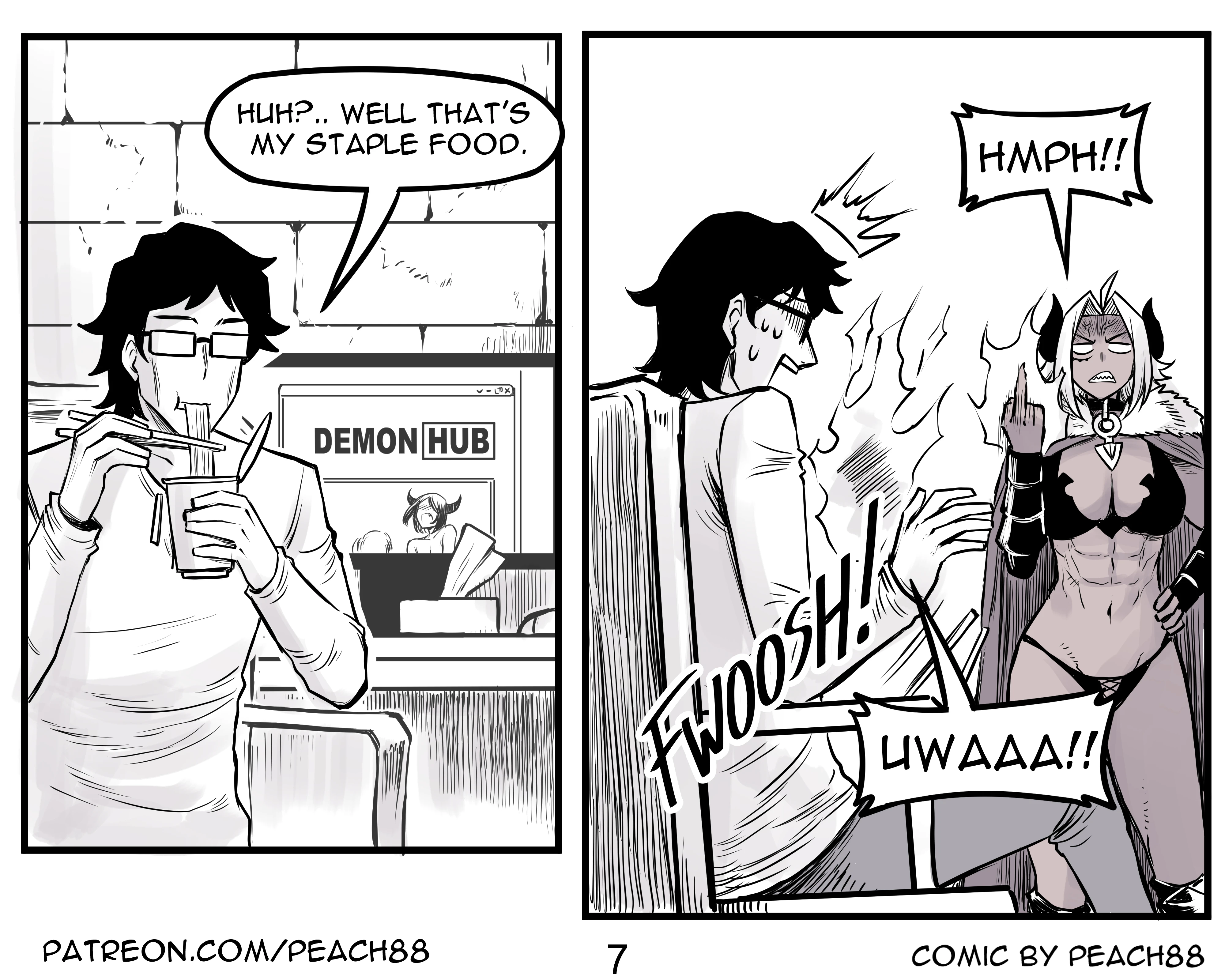Demon King GF 3 porn comic picture 7
