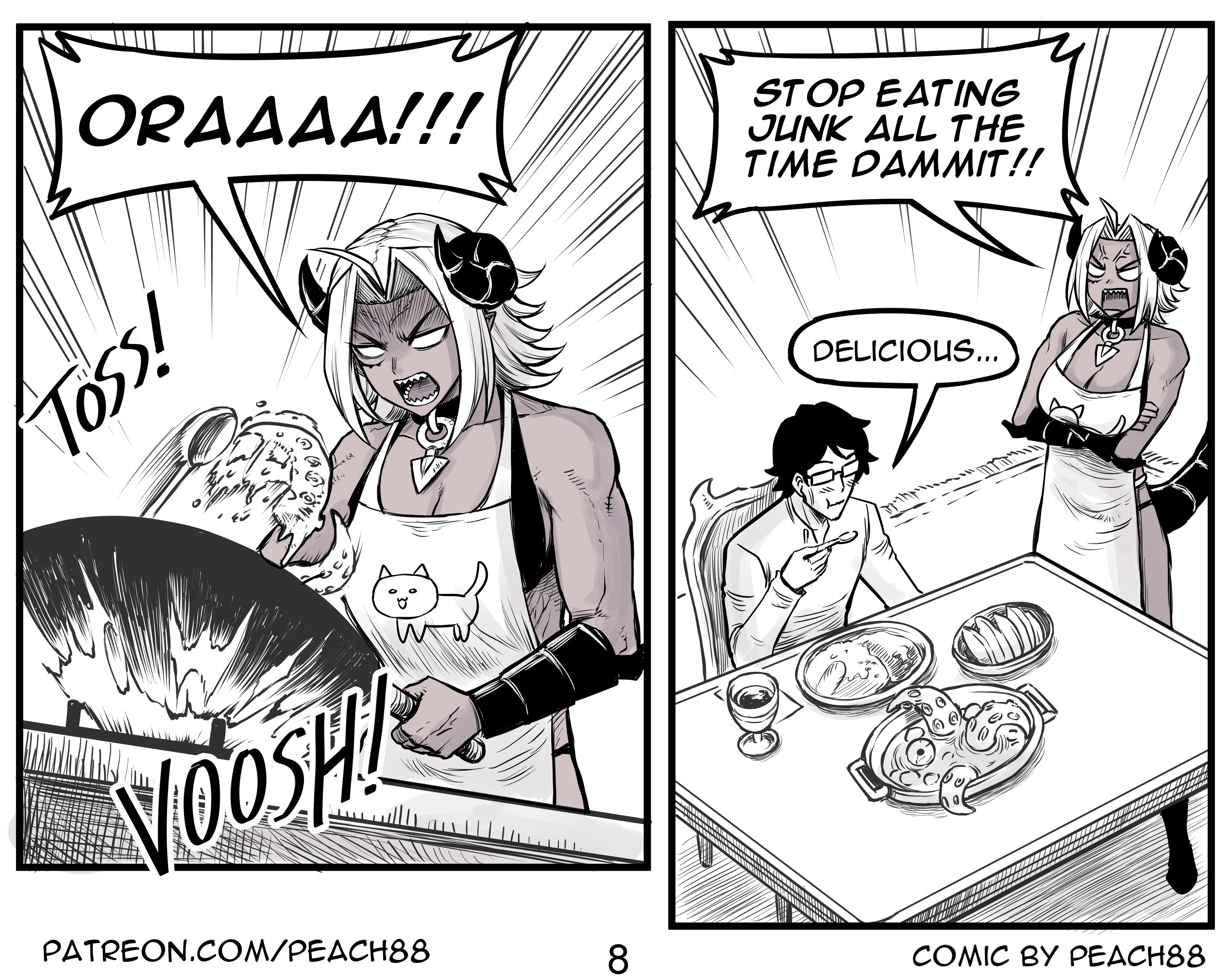 Demon King GF 3 porn comic picture 8