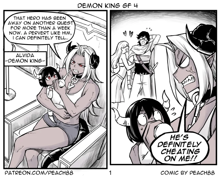 Demon King GF 4 porn comic picture 1