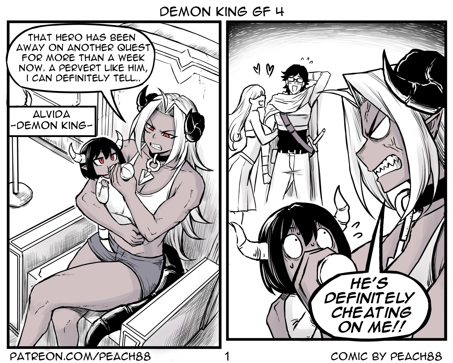 Demon King GF 4 porn comic picture 1