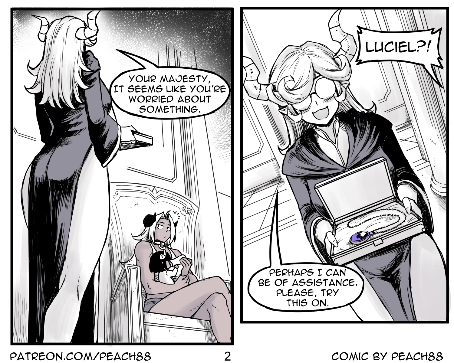 Demon King GF 4 porn comic picture 2