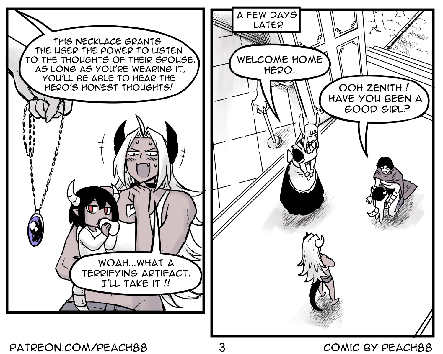 Demon King GF 4 porn comic picture 3