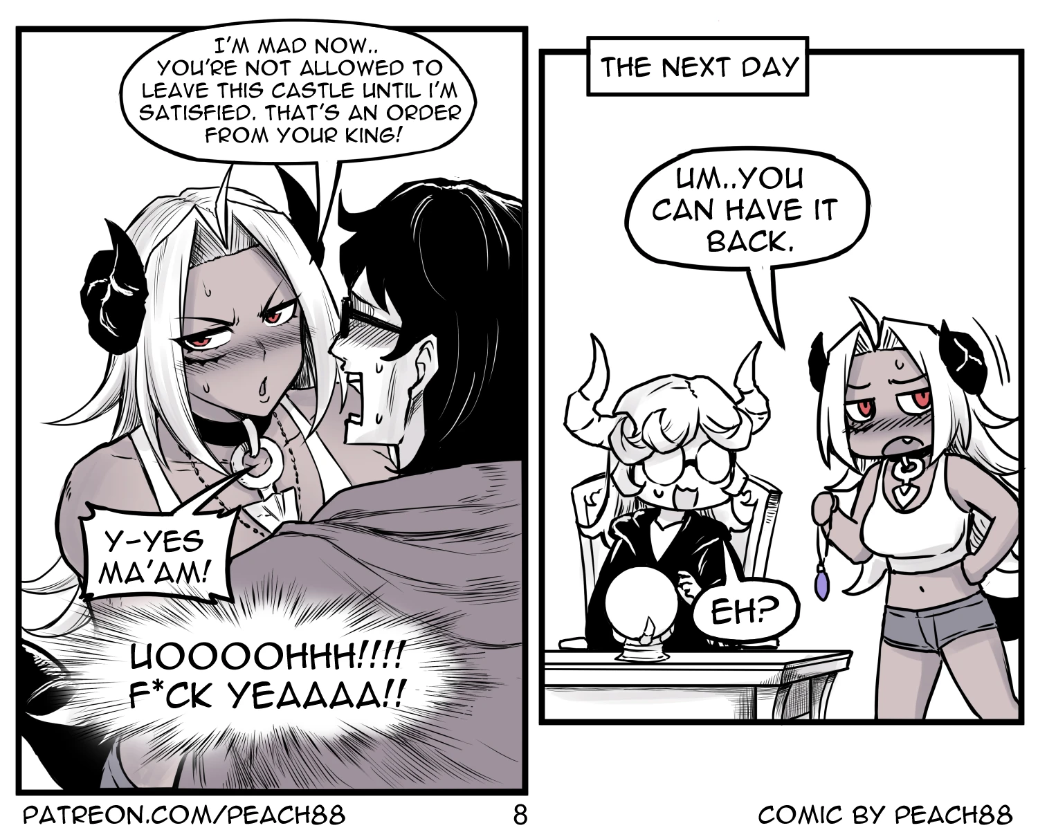 Demon King GF 4 porn comic picture 8