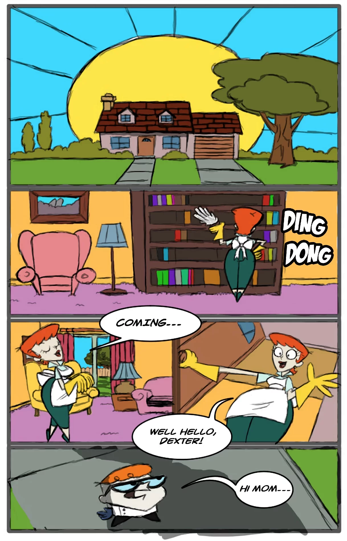 Dexter's Laboratory Inside Story porn comic picture 2