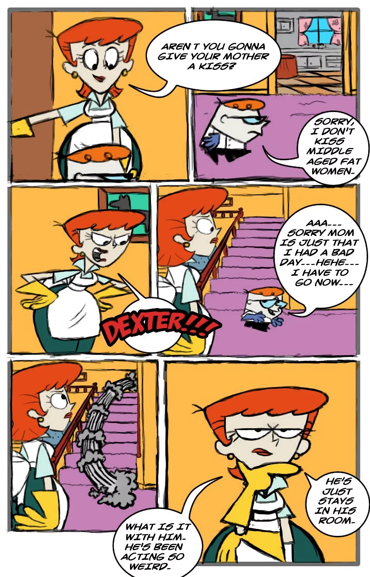 Dexter's Laboratory Inside Story porn comic picture 3