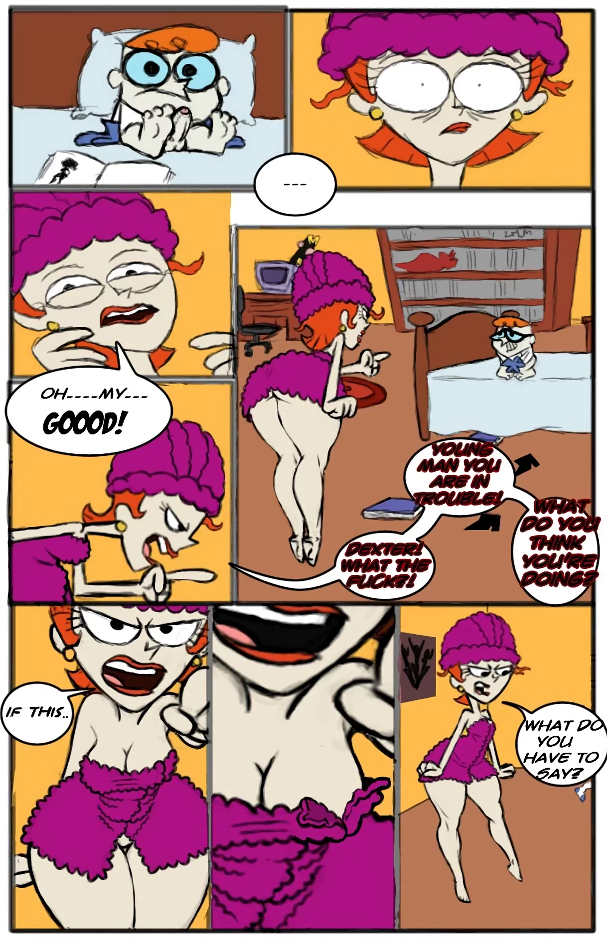 Dexter's Laboratory Inside Story porn comic picture 7