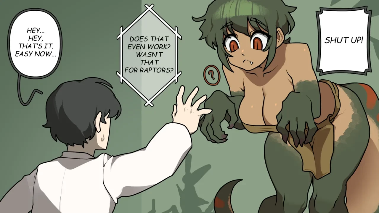 Dino Girl porn comic picture 10