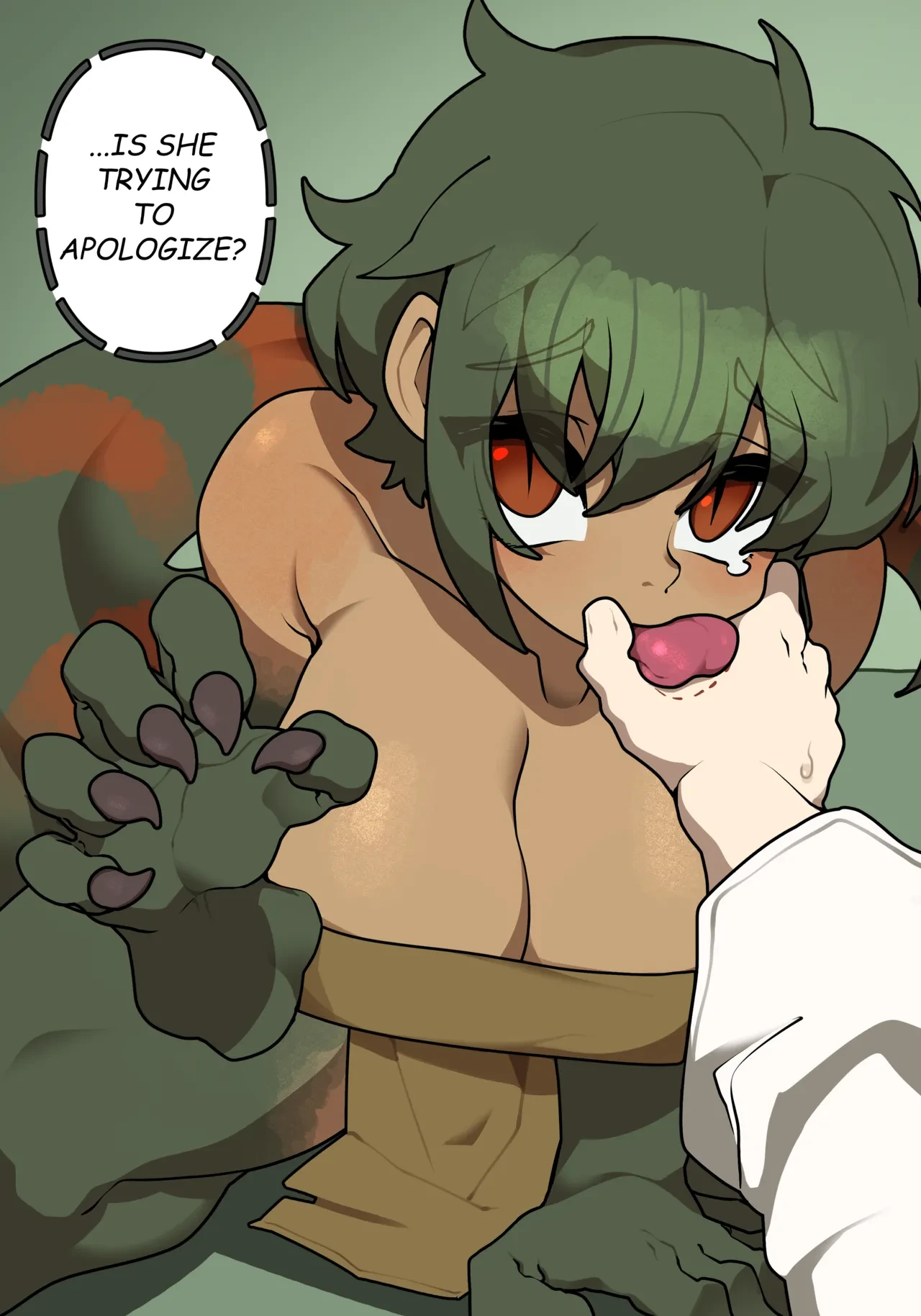 Dino Girl porn comic picture 14