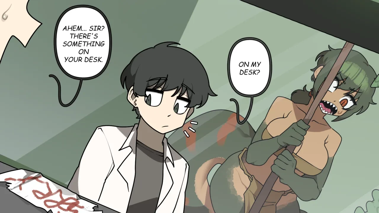 Dino Girl porn comic picture 21