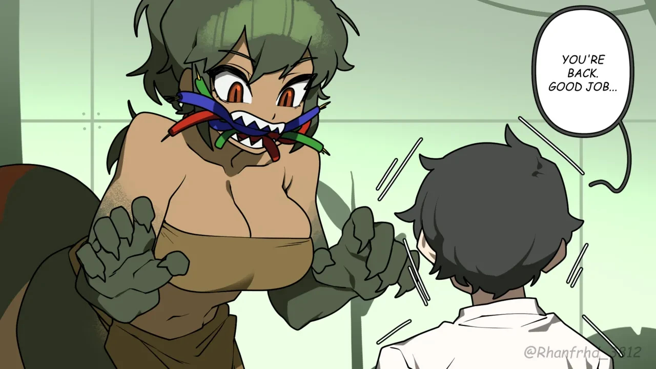 Dino Girl porn comic picture 42