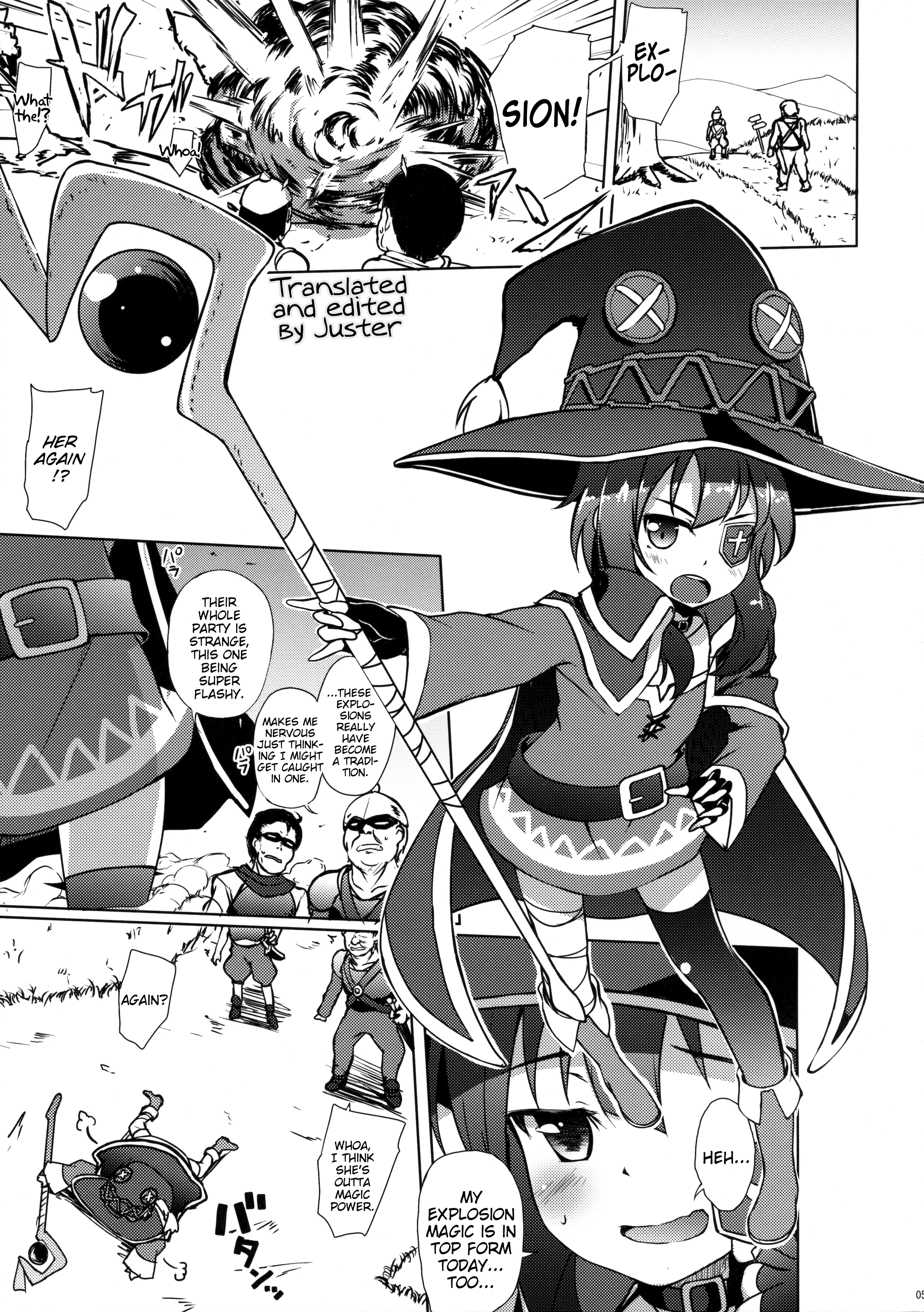 Disaster Upon This Megumin! porn comic picture 2