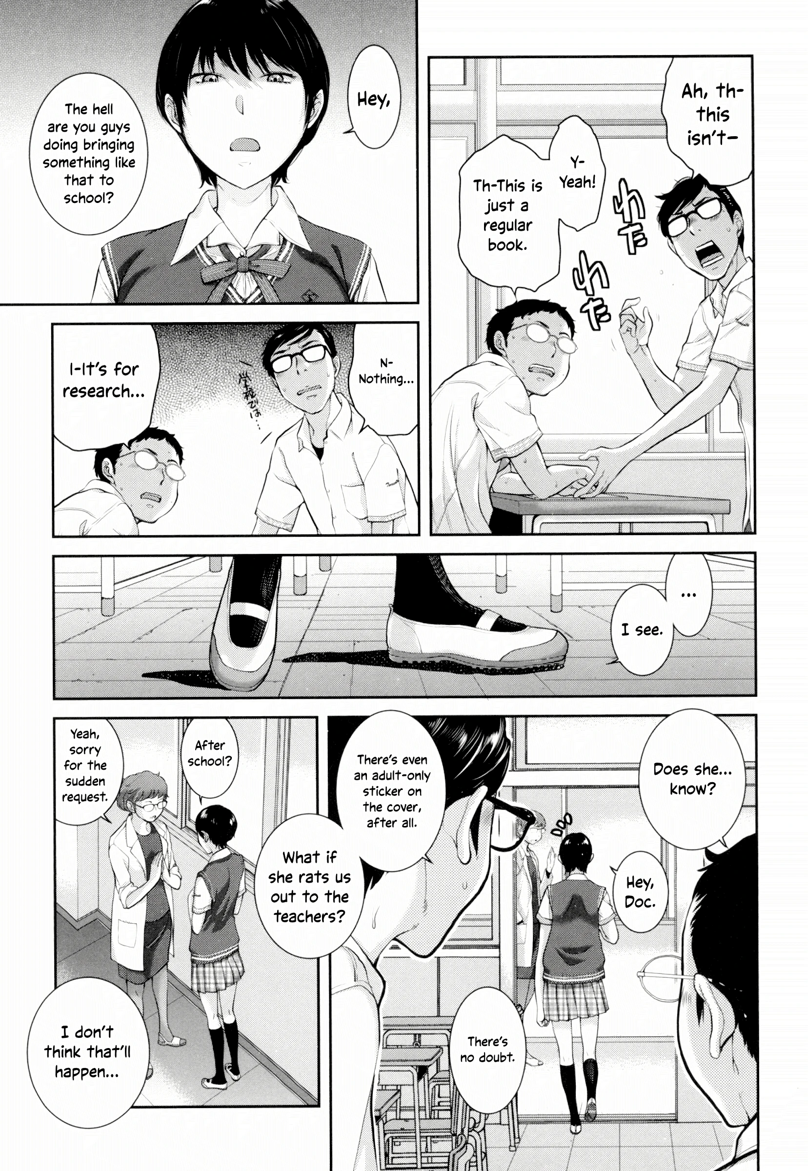 District 7: Taresotu Private High porn comic picture 5
