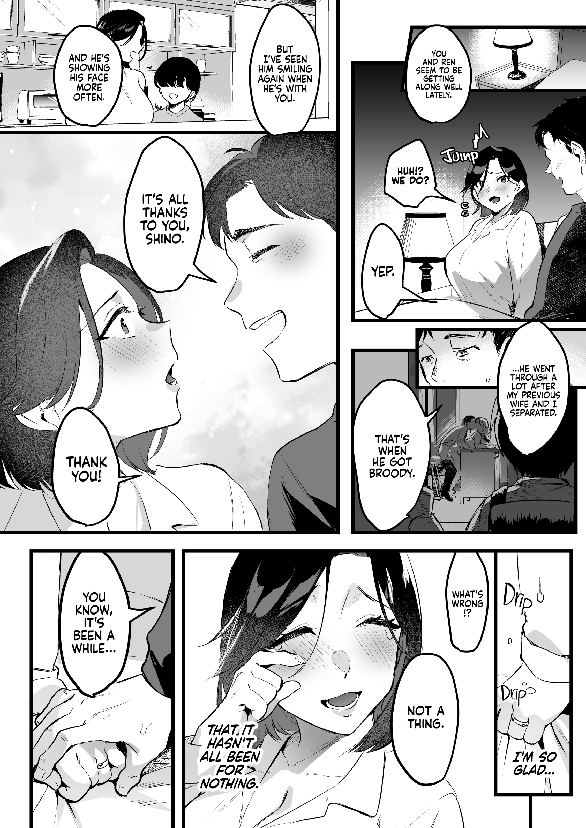 Divorced with a Child Part 2 porn comic picture 21