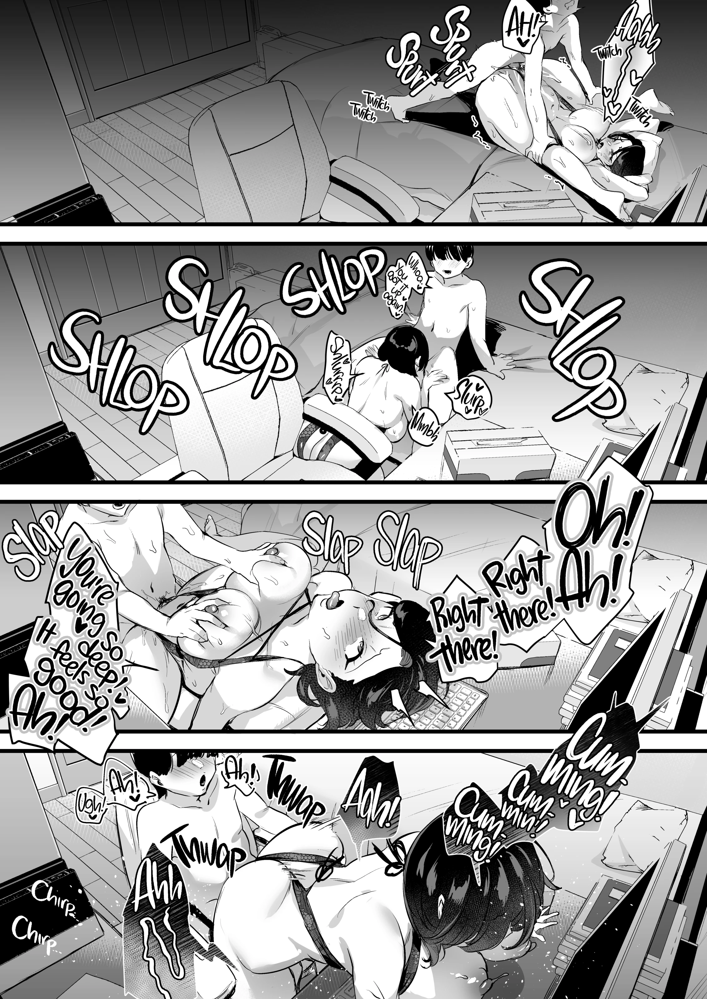 Divorced with a Child Part 2 porn comic picture 32