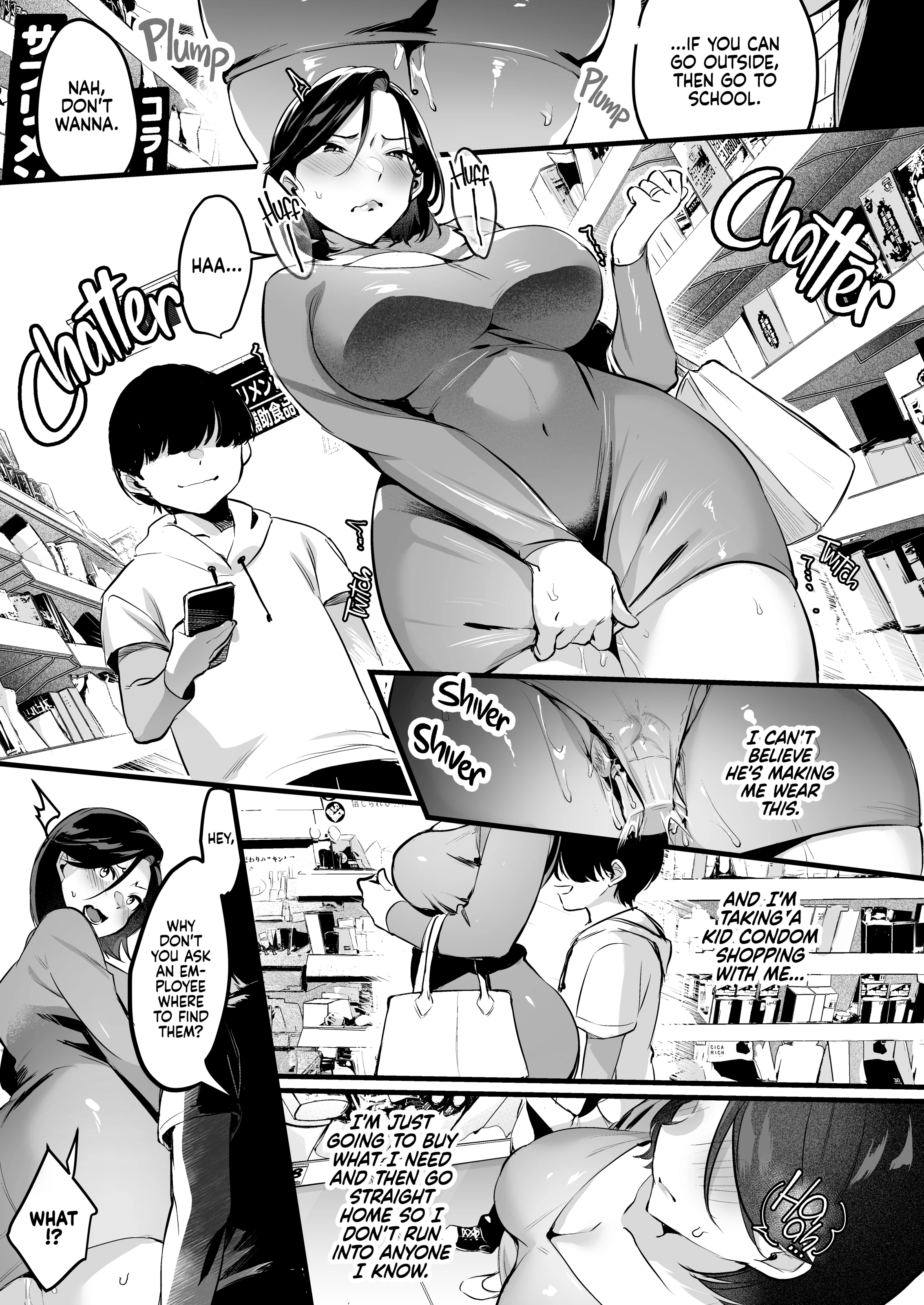 Divorced with a Child Part 2 porn comic picture 8