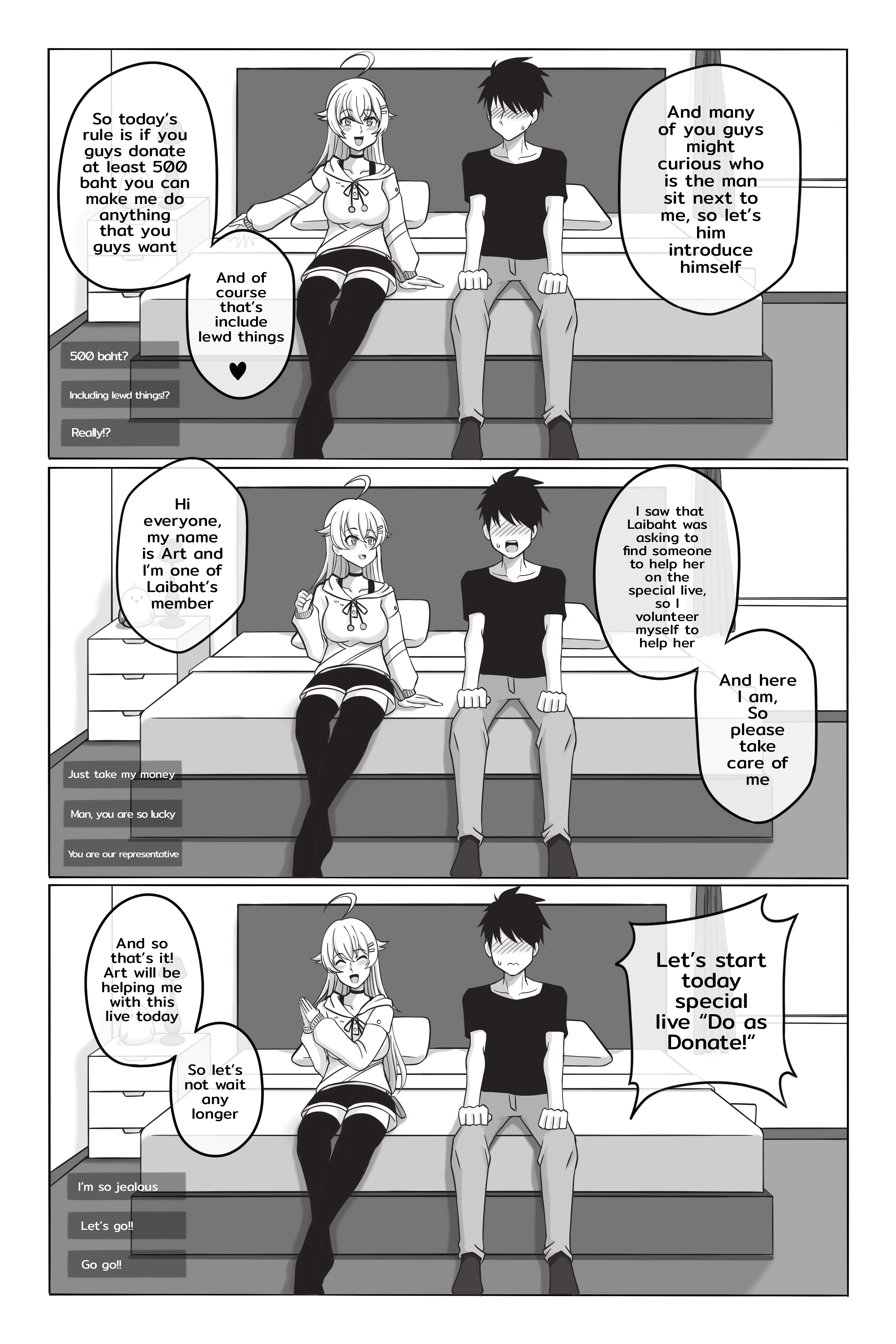 Do As Donate porn comic picture 3