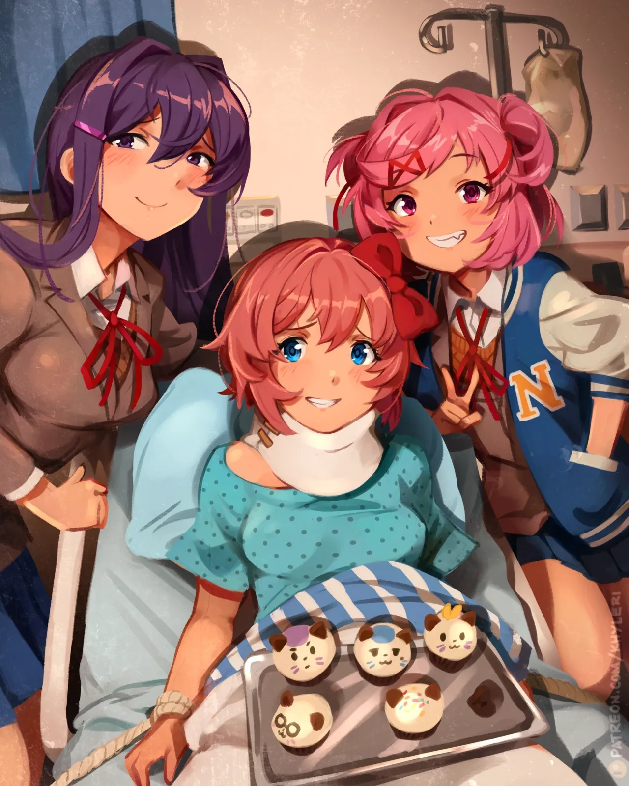 Doki Doki Literature Club! porn comic picture 4