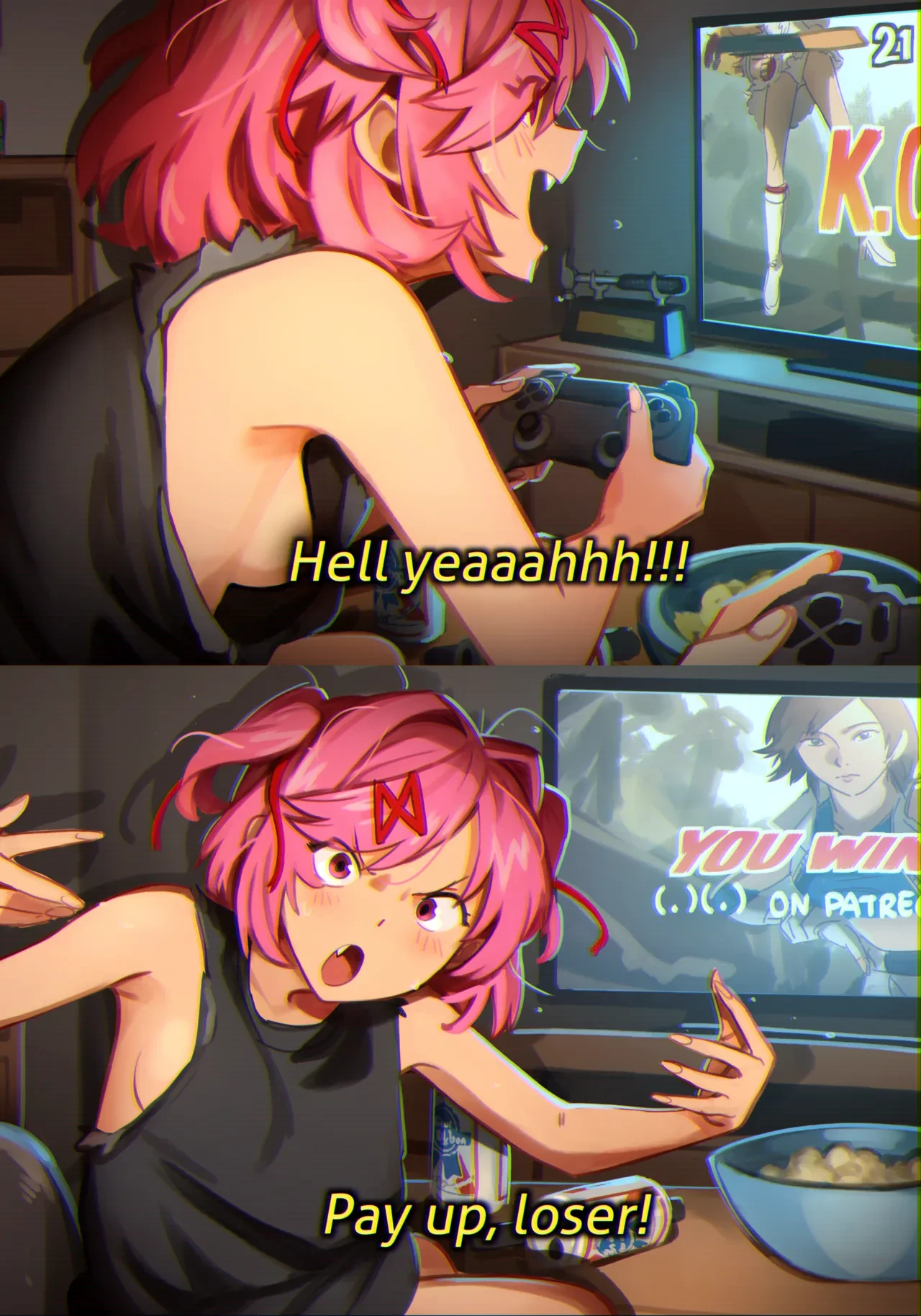 Doki Doki Literature Club! porn comic picture 50