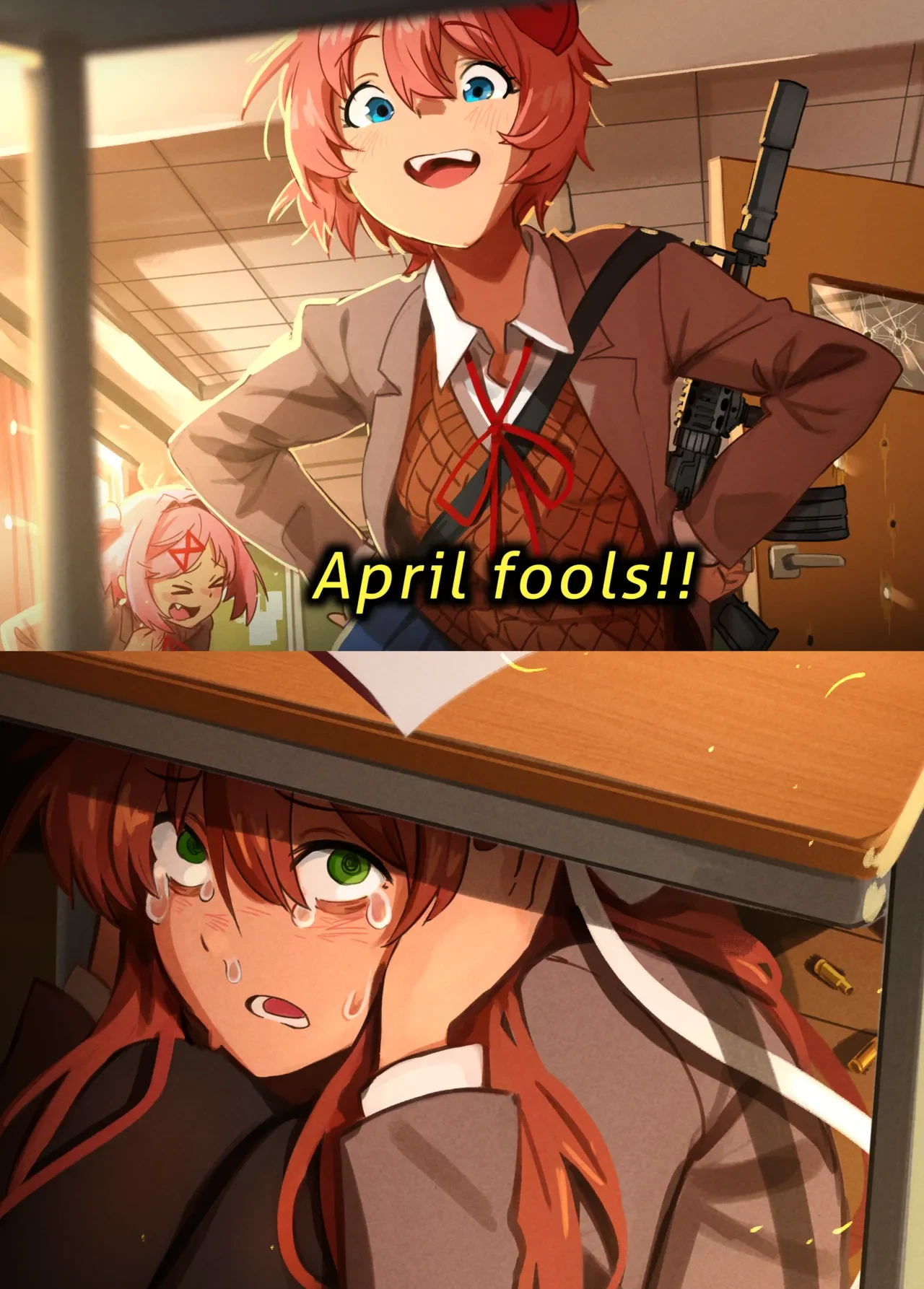 Doki Doki Literature Club! porn comic picture 55
