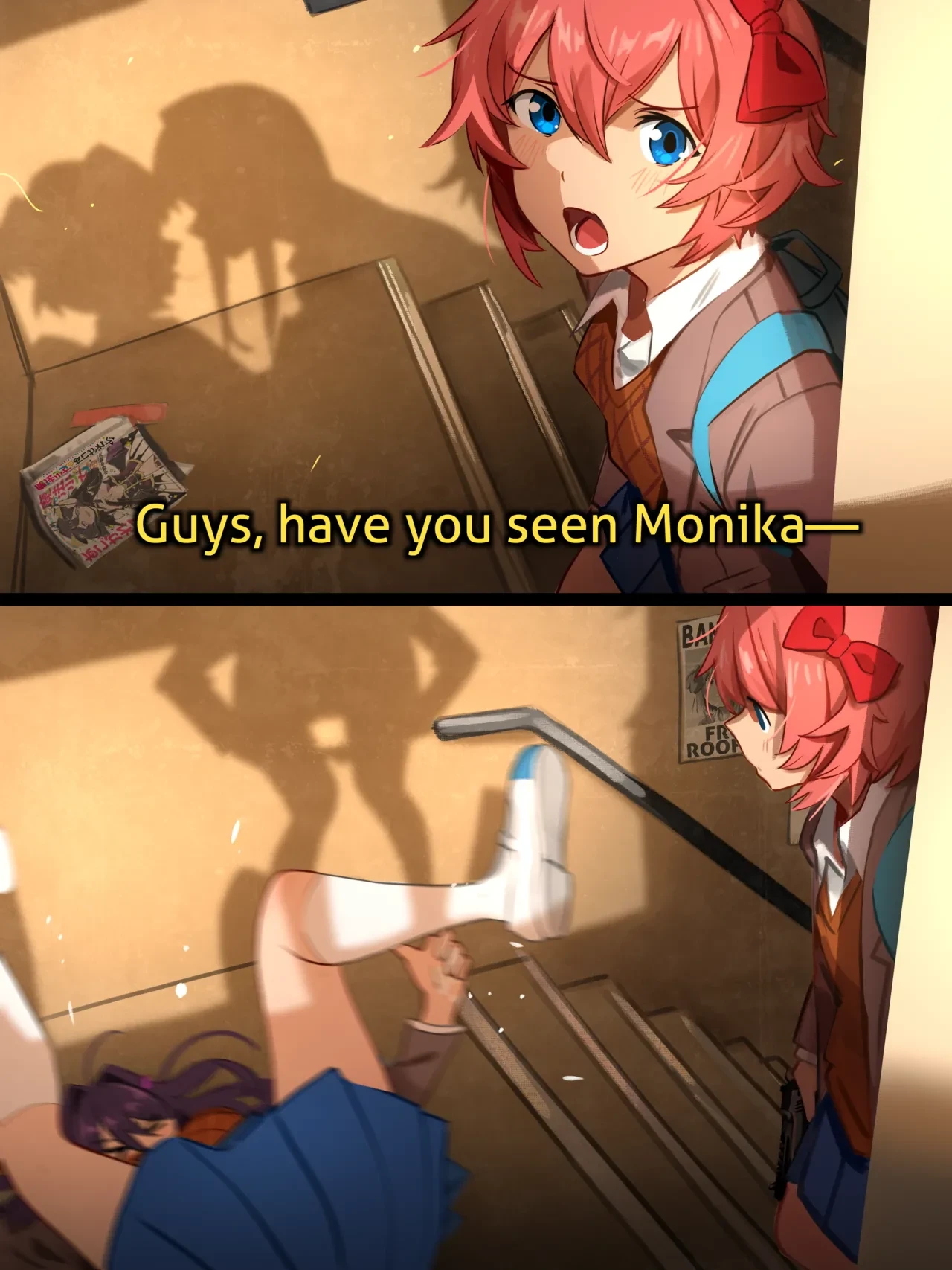 Doki Doki Literature Club! porn comic picture 77